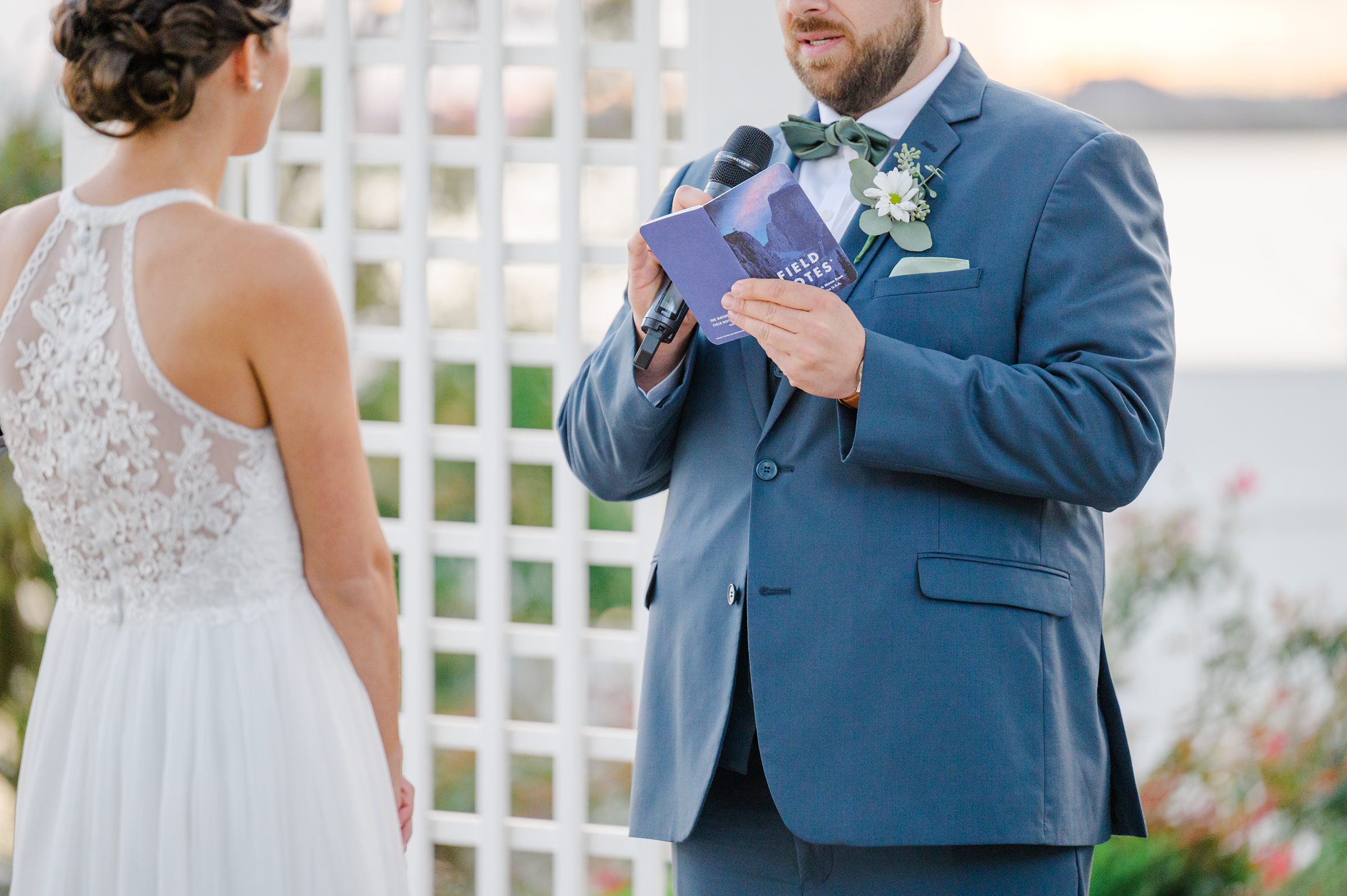 Bayfront Club wedding photos in Edgemere, Maryland photographed by Baltimore Wedding Photographer Cait Kramer
