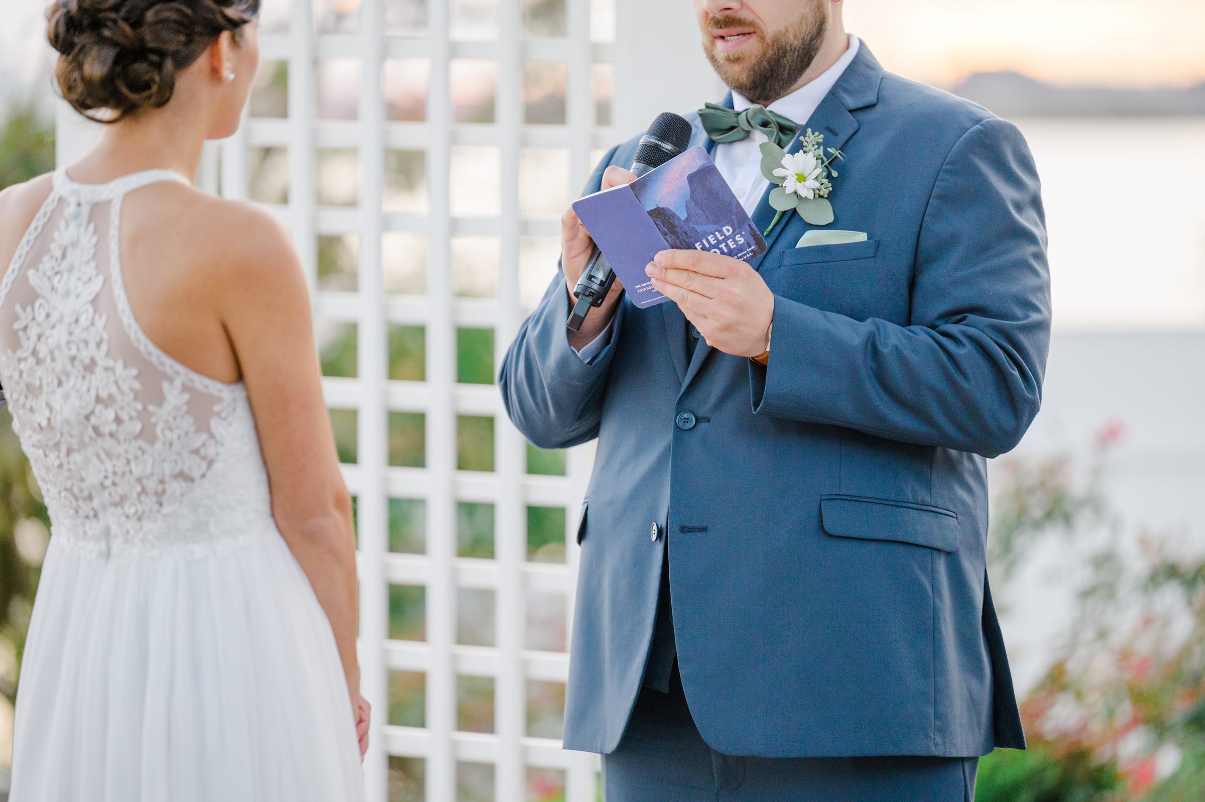 Bayfront Club wedding photos in Edgemere, Maryland photographed by Baltimore Wedding Photographer Cait Kramer