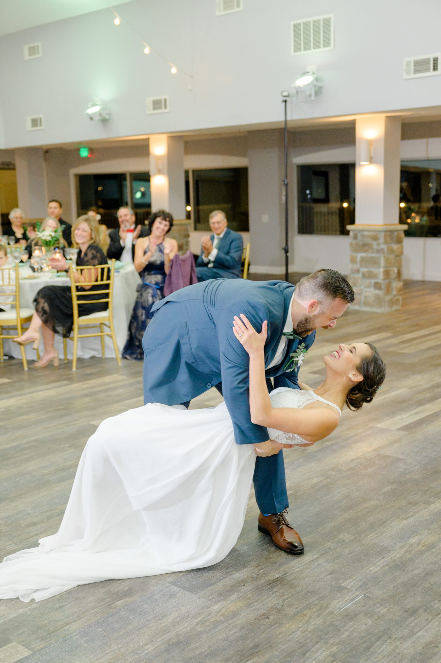 Bayfront Club wedding photos in Edgemere, Maryland photographed by Baltimore Wedding Photographer Cait Kramer