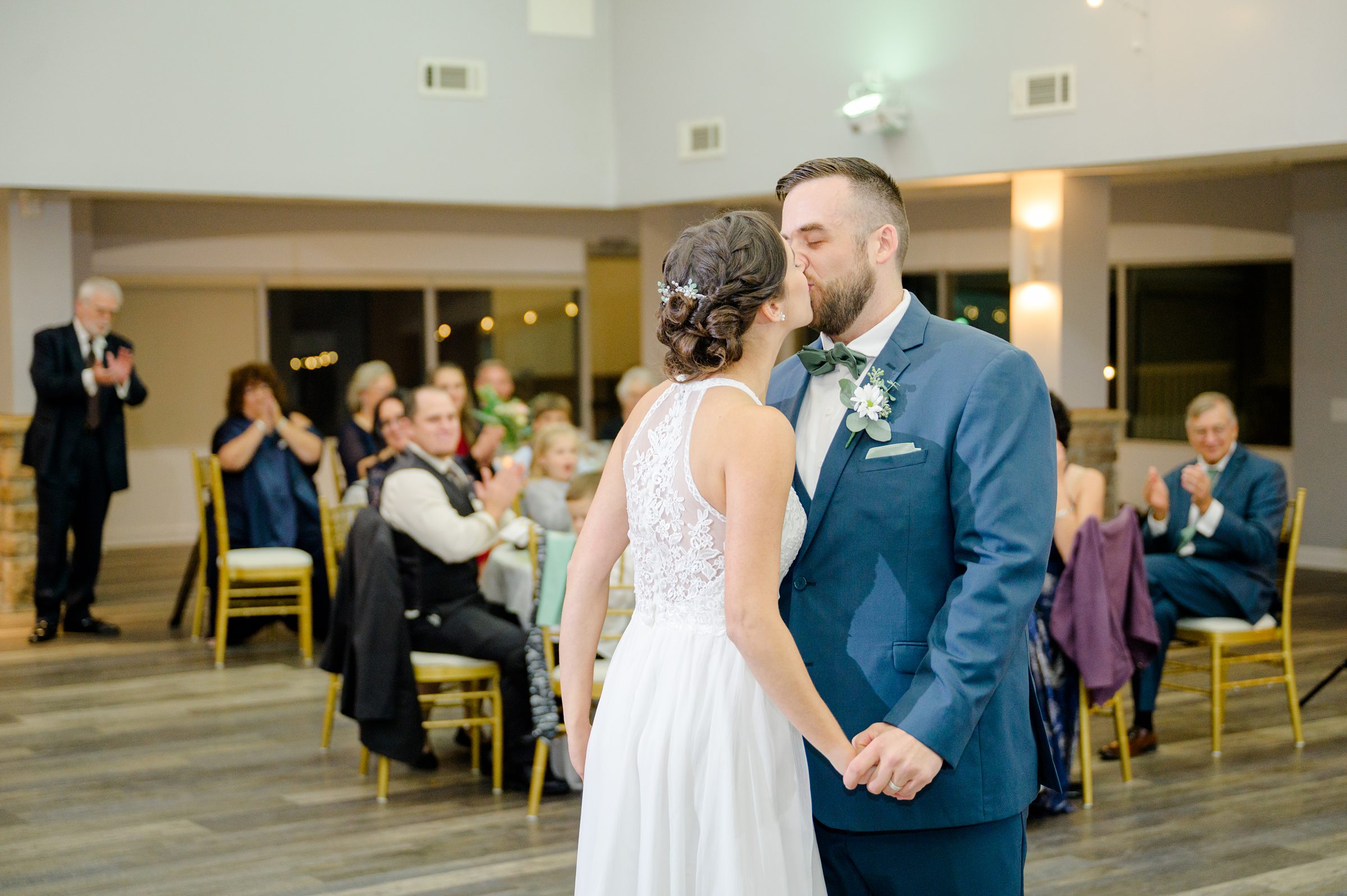 Bayfront Club wedding photos in Edgemere, Maryland photographed by Baltimore Wedding Photographer Cait Kramer