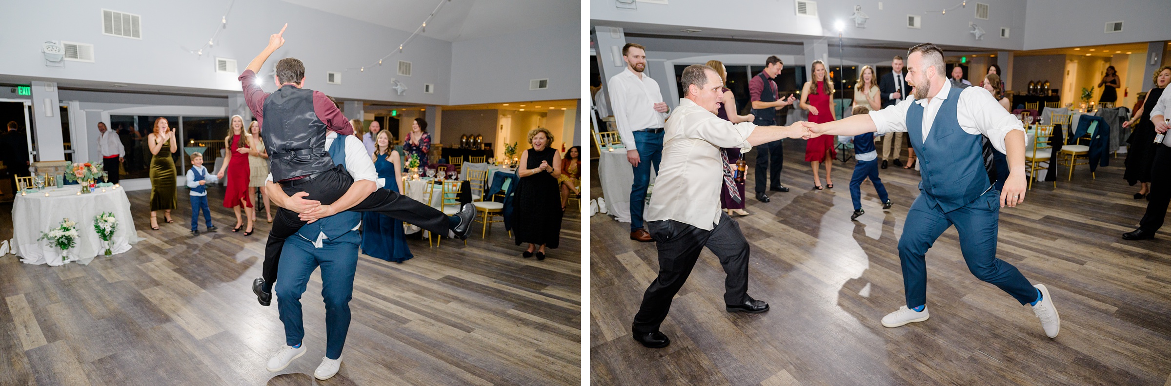 Bayfront Club wedding photos in Edgemere, Maryland photographed by Baltimore Wedding Photographer Cait Kramer