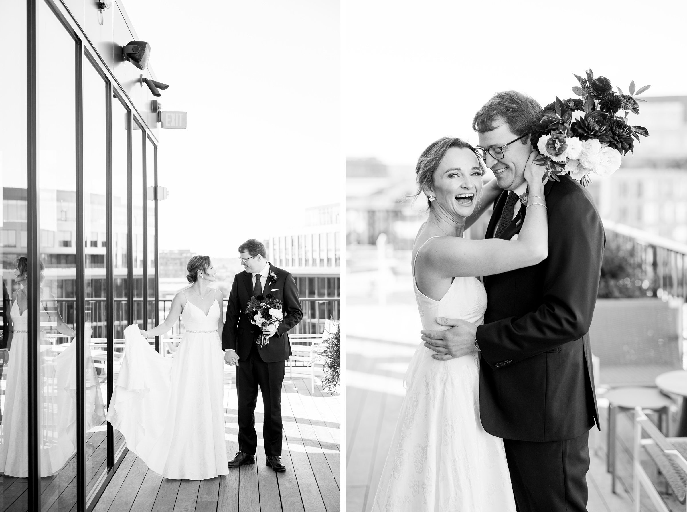 Burgundy fall District Winery wedding day in Washington, DC photographed by Baltimore Wedding Photographer Cait Kramer Photography