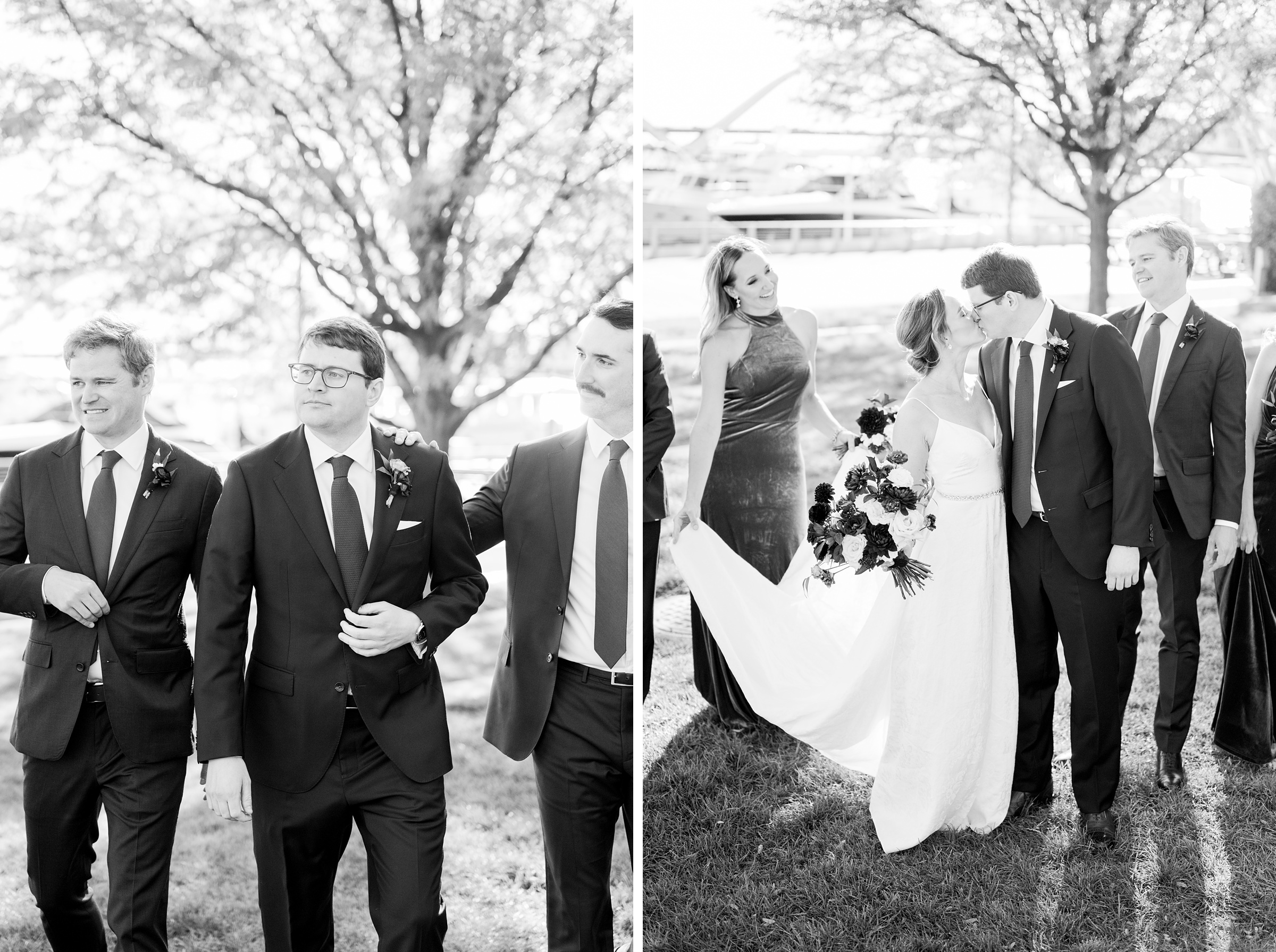 Burgundy fall District Winery wedding day in Washington, DC photographed by Baltimore Wedding Photographer Cait Kramer Photography