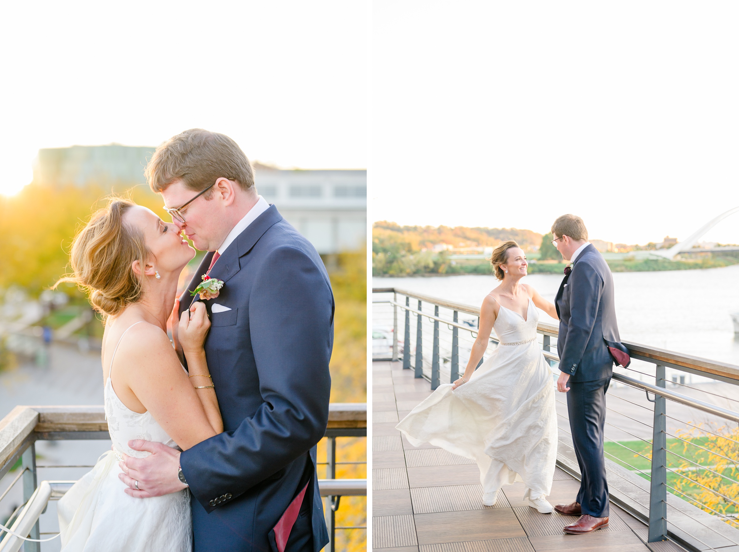 Burgundy fall District Winery wedding day in Washington, DC photographed by Baltimore Wedding Photographer Cait Kramer Photography