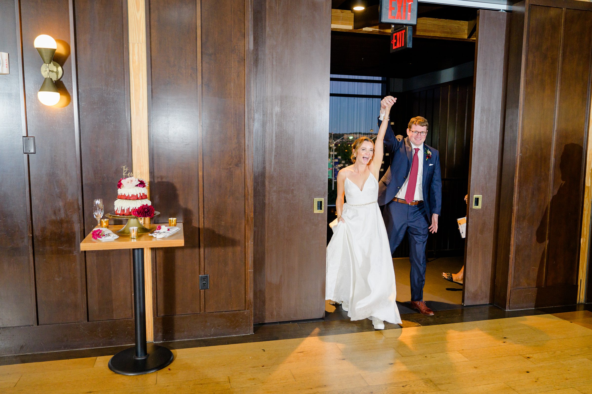 Burgundy fall District Winery wedding day in Washington, DC photographed by Baltimore Wedding Photographer Cait Kramer Photography