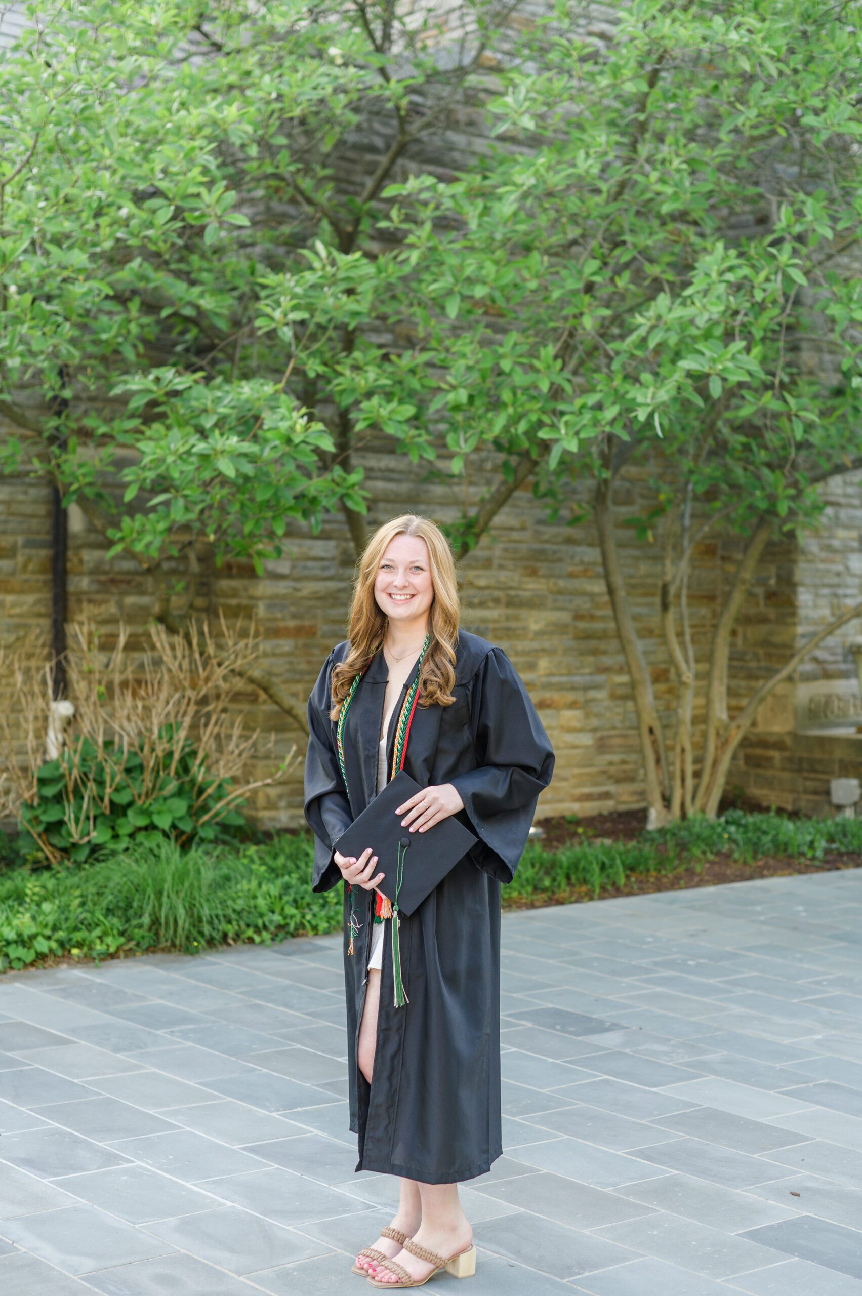 Grad photos at Loyola University Maryland photographed by Baltimore Photographer Cait Kramer