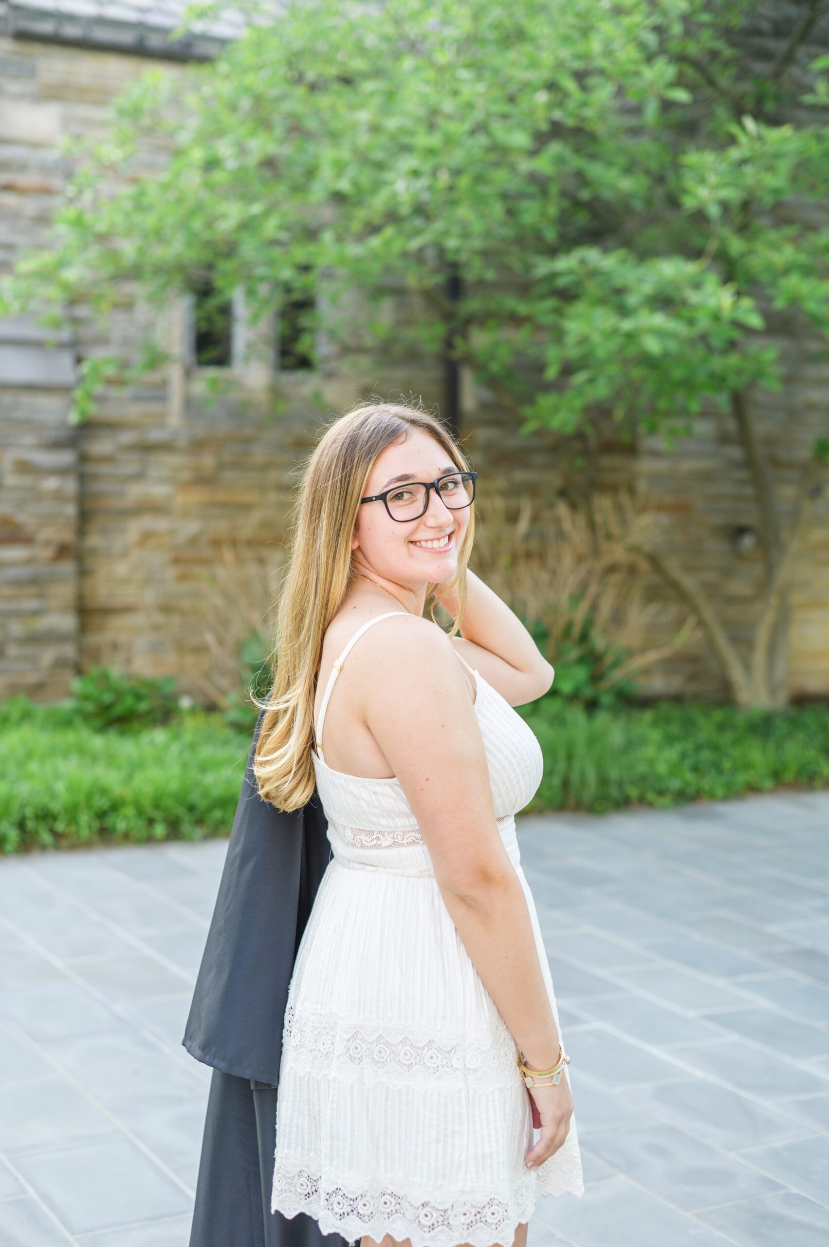 Grad photos at Loyola University Maryland photographed by Baltimore Photographer Cait Kramer