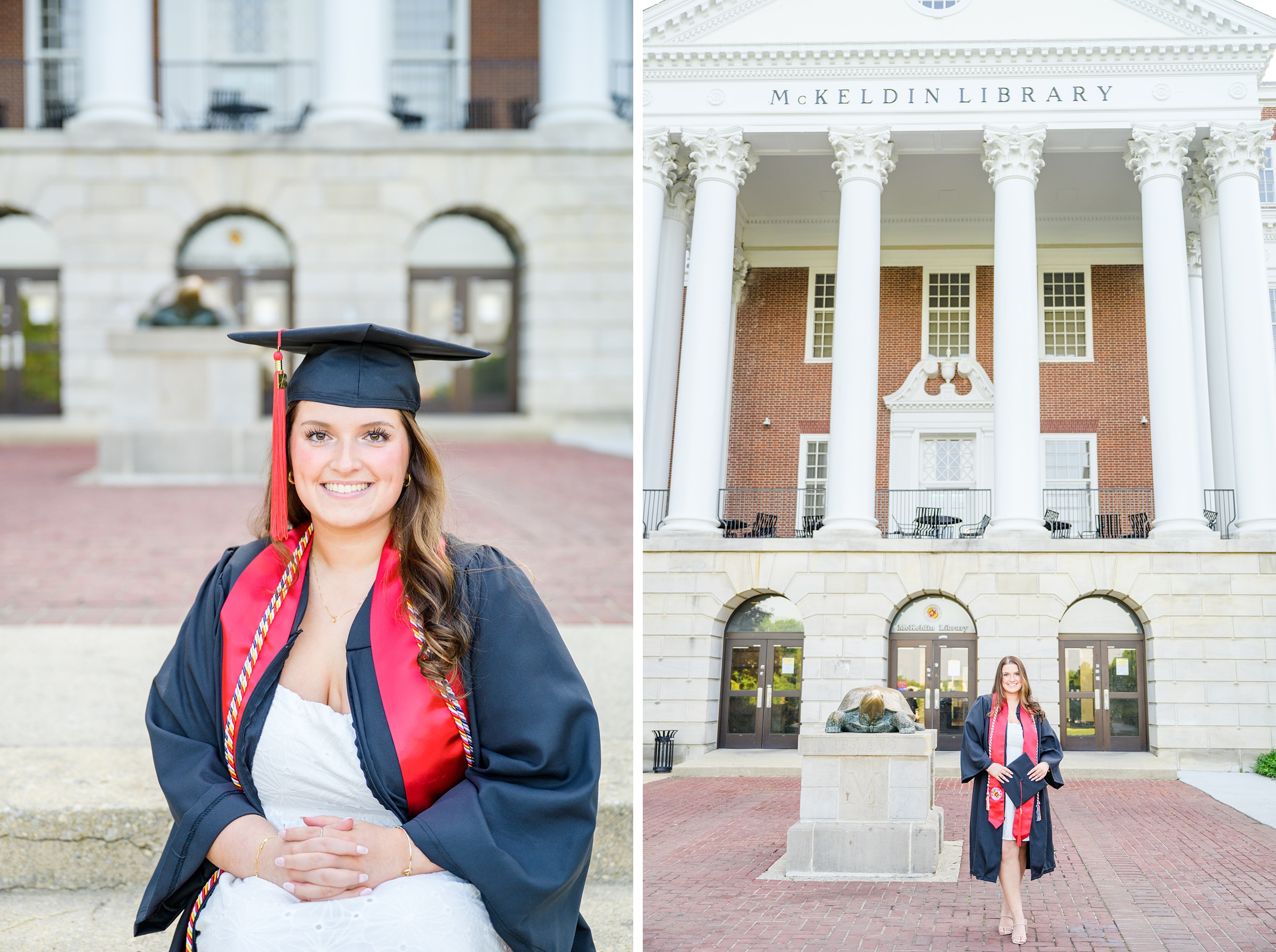 Emily's UMD College Park Grad Session photographed by Baltimore Photographer Cait Kramer