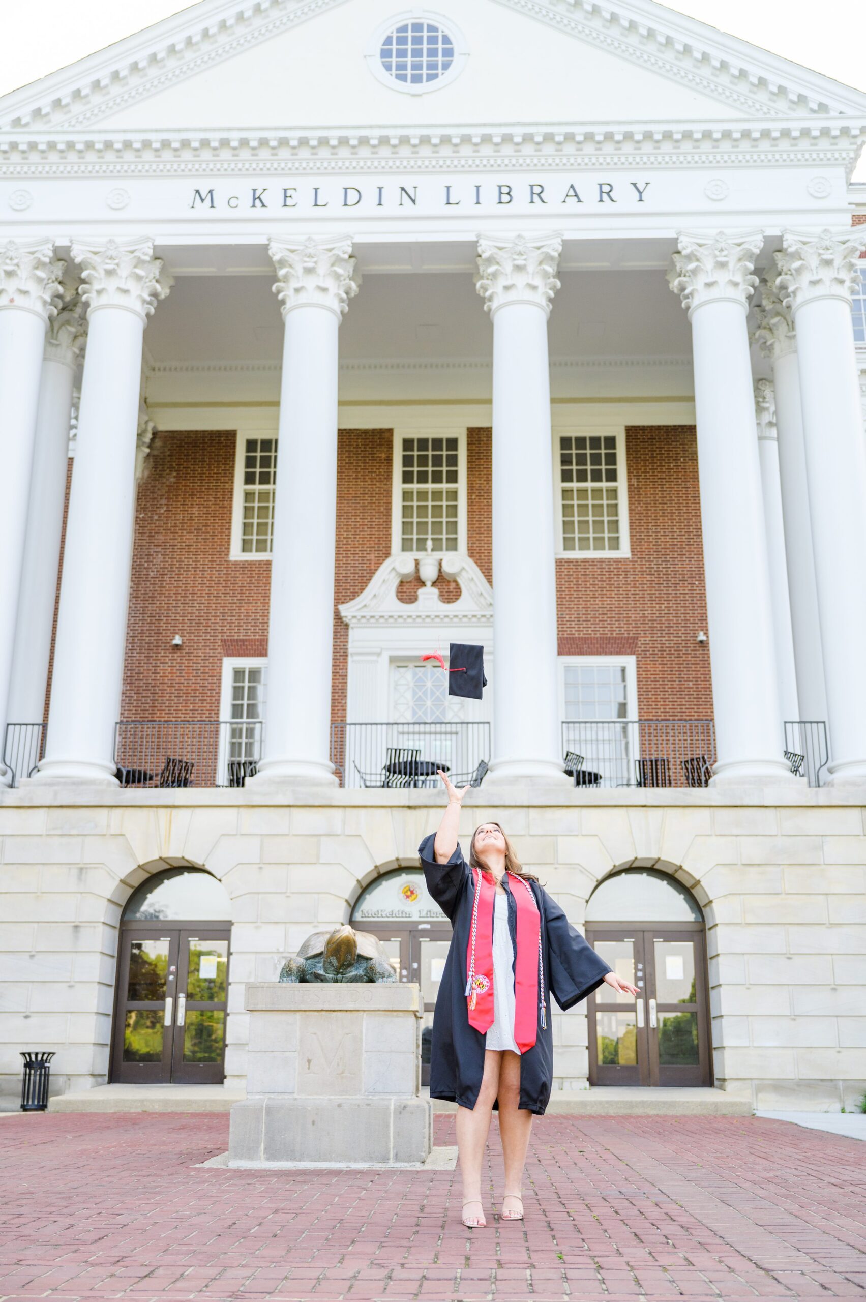 Emily's UMD College Park Grad Session photographed by Baltimore Photographer Cait Kramer