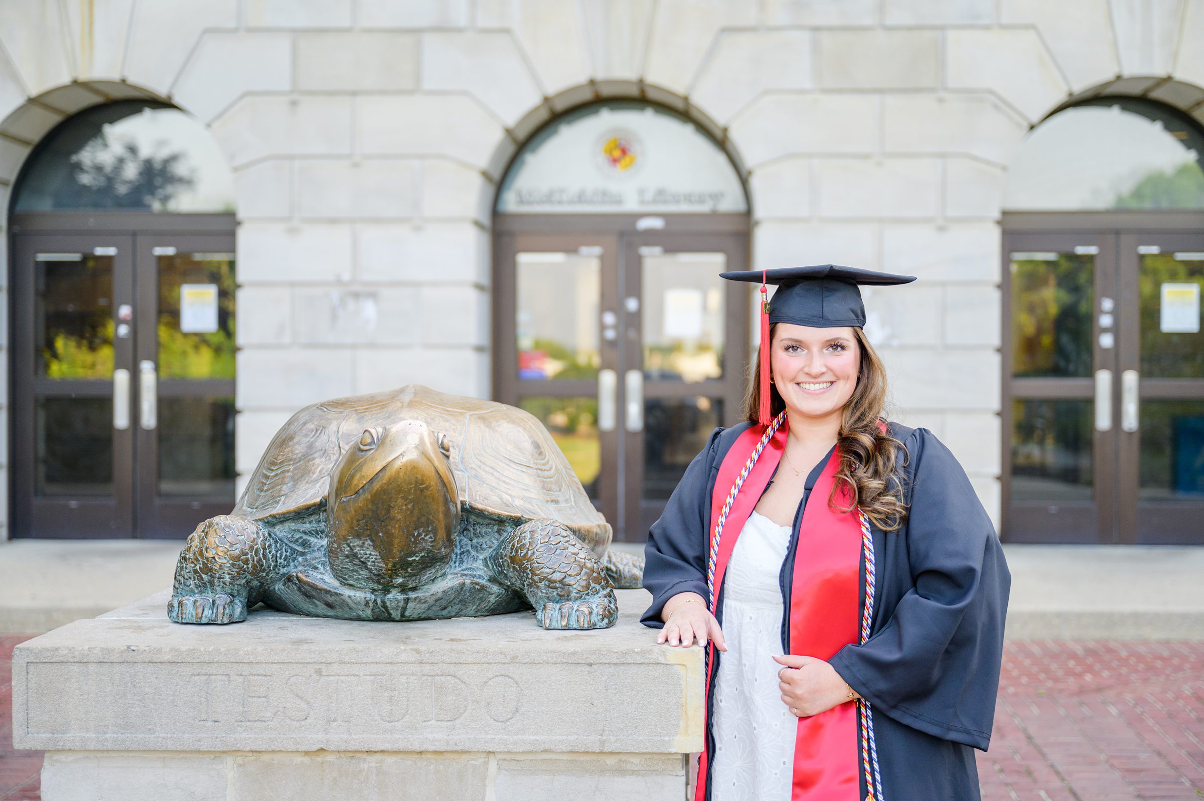 Emily's UMD College Park Grad Session photographed by Baltimore Photographer Cait Kramer