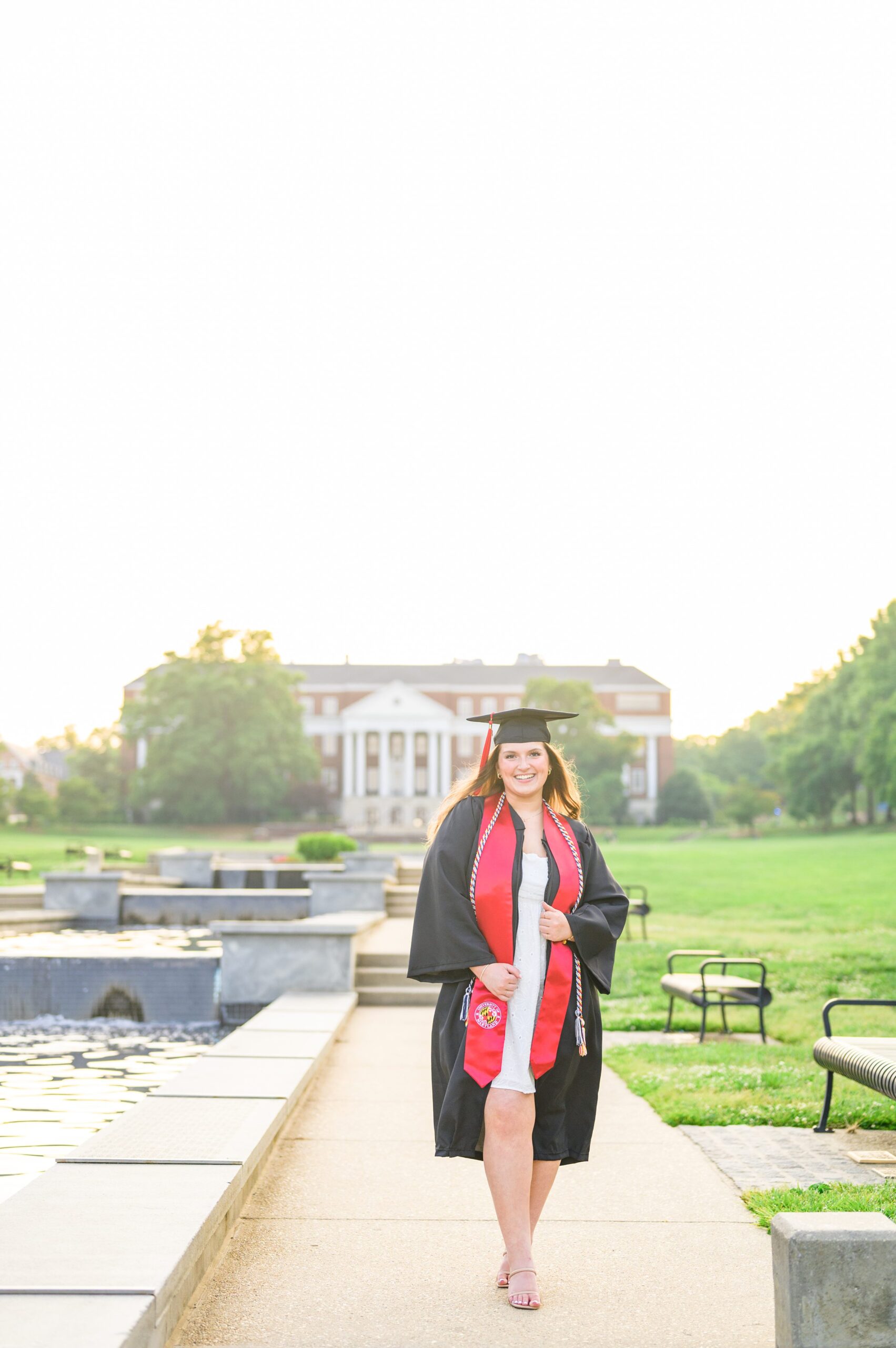 Emily's UMD College Park Grad Session photographed by Baltimore Photographer Cait Kramer