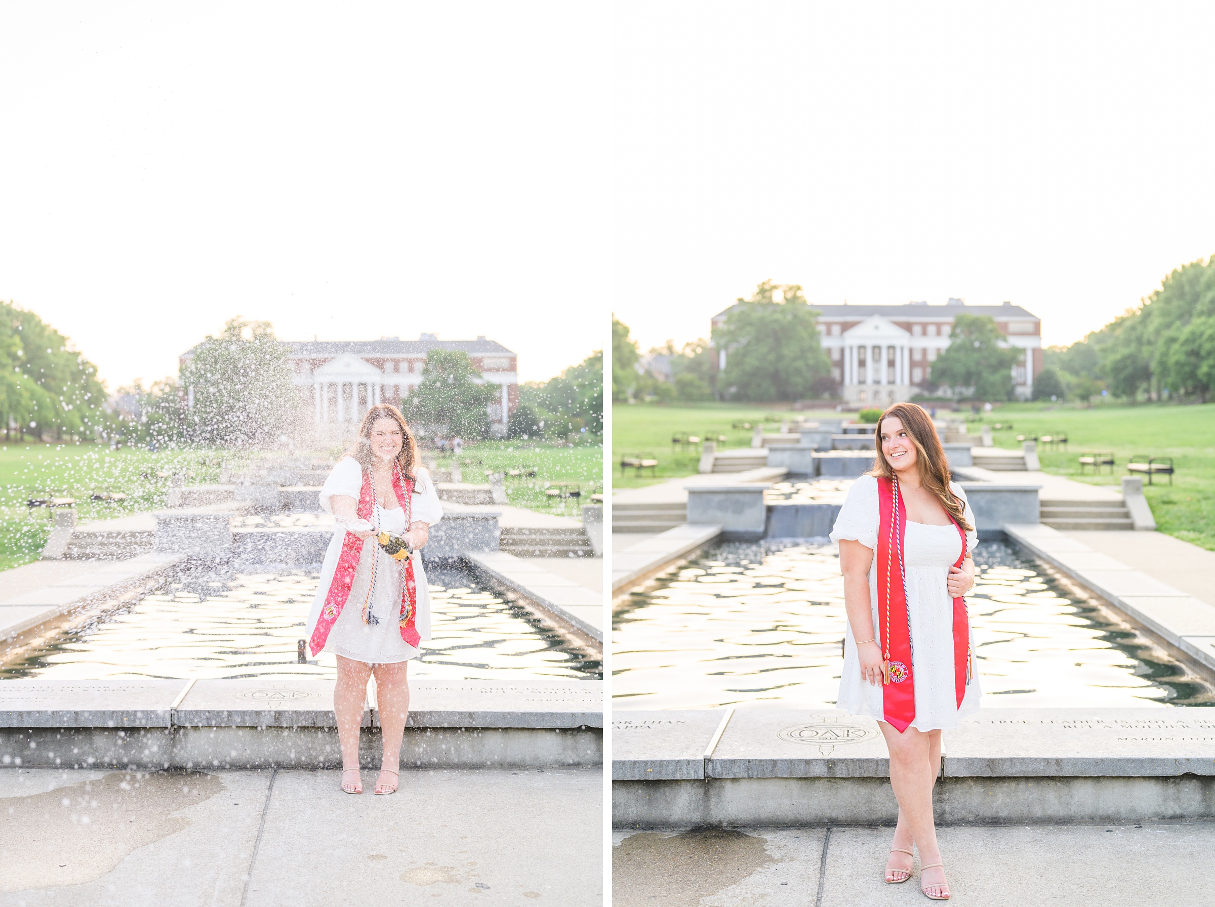 Emily's UMD College Park Grad Session photographed by Baltimore Photographer Cait Kramer