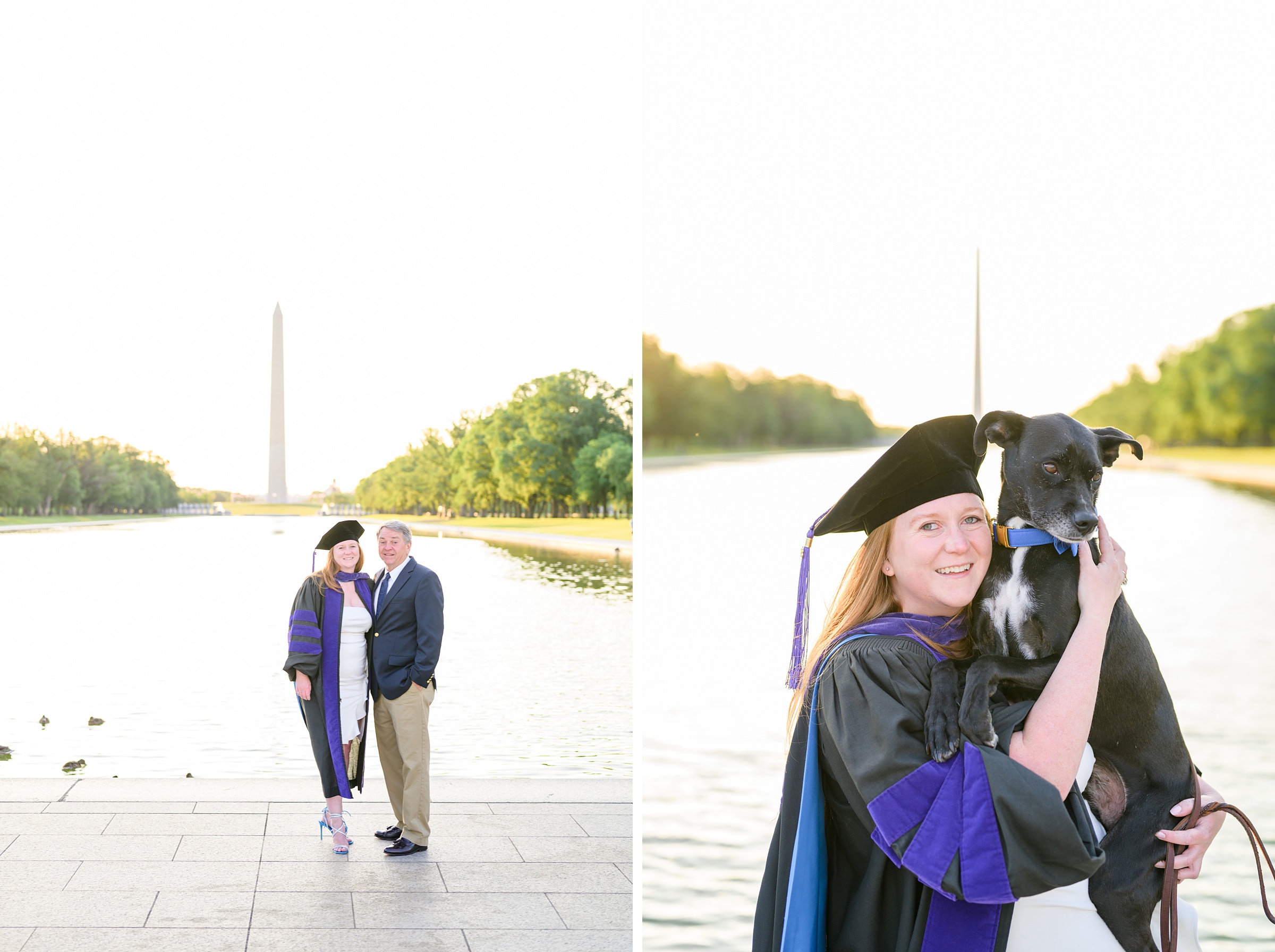 Brittany's Law School Grad Portraits on the National Mall in Washington DC photographed by Baltimore Photographer Cait Kramer