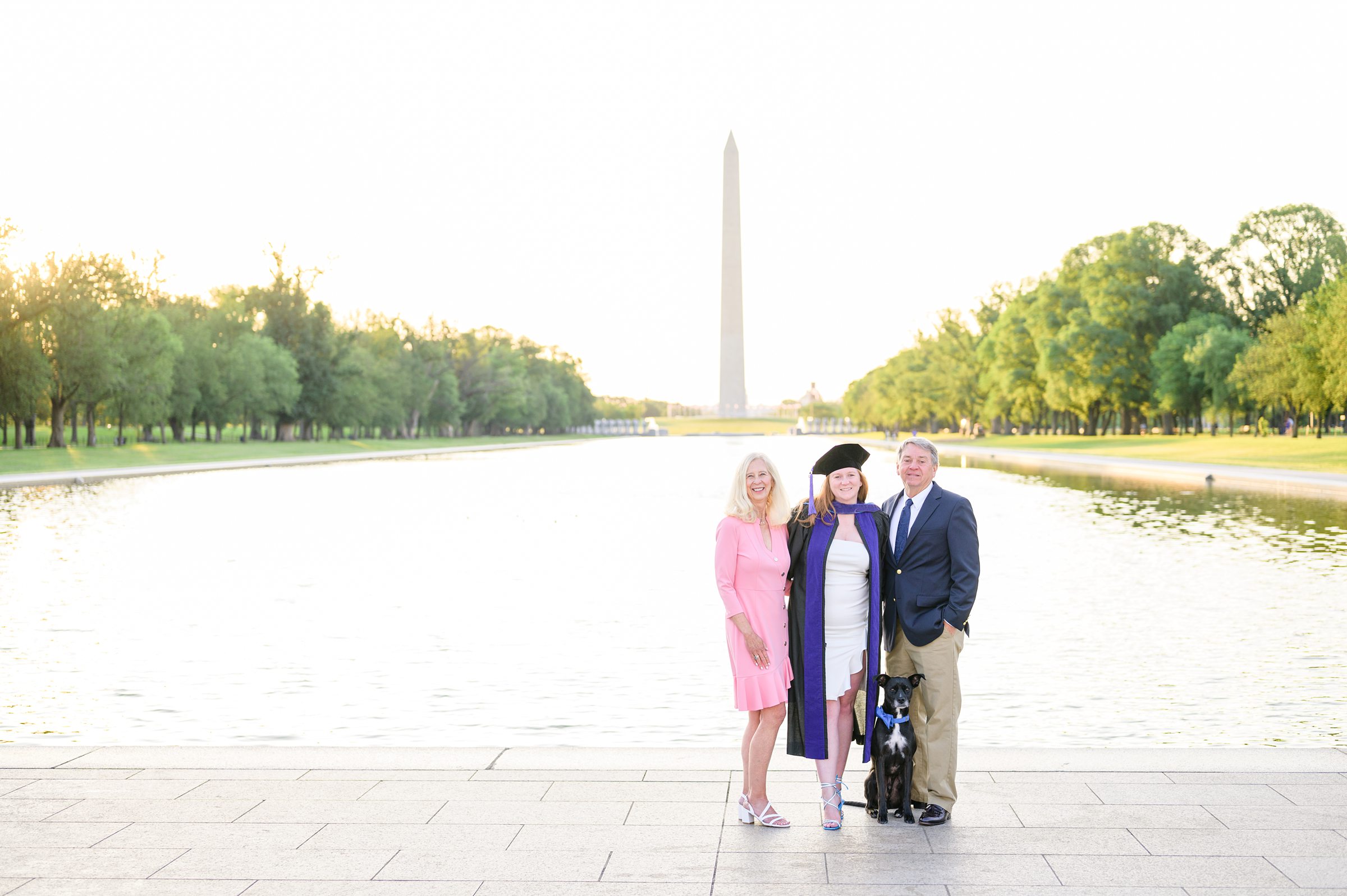 Brittany's Law School Grad Portraits on the National Mall in Washington DC photographed by Baltimore Photographer Cait Kramer