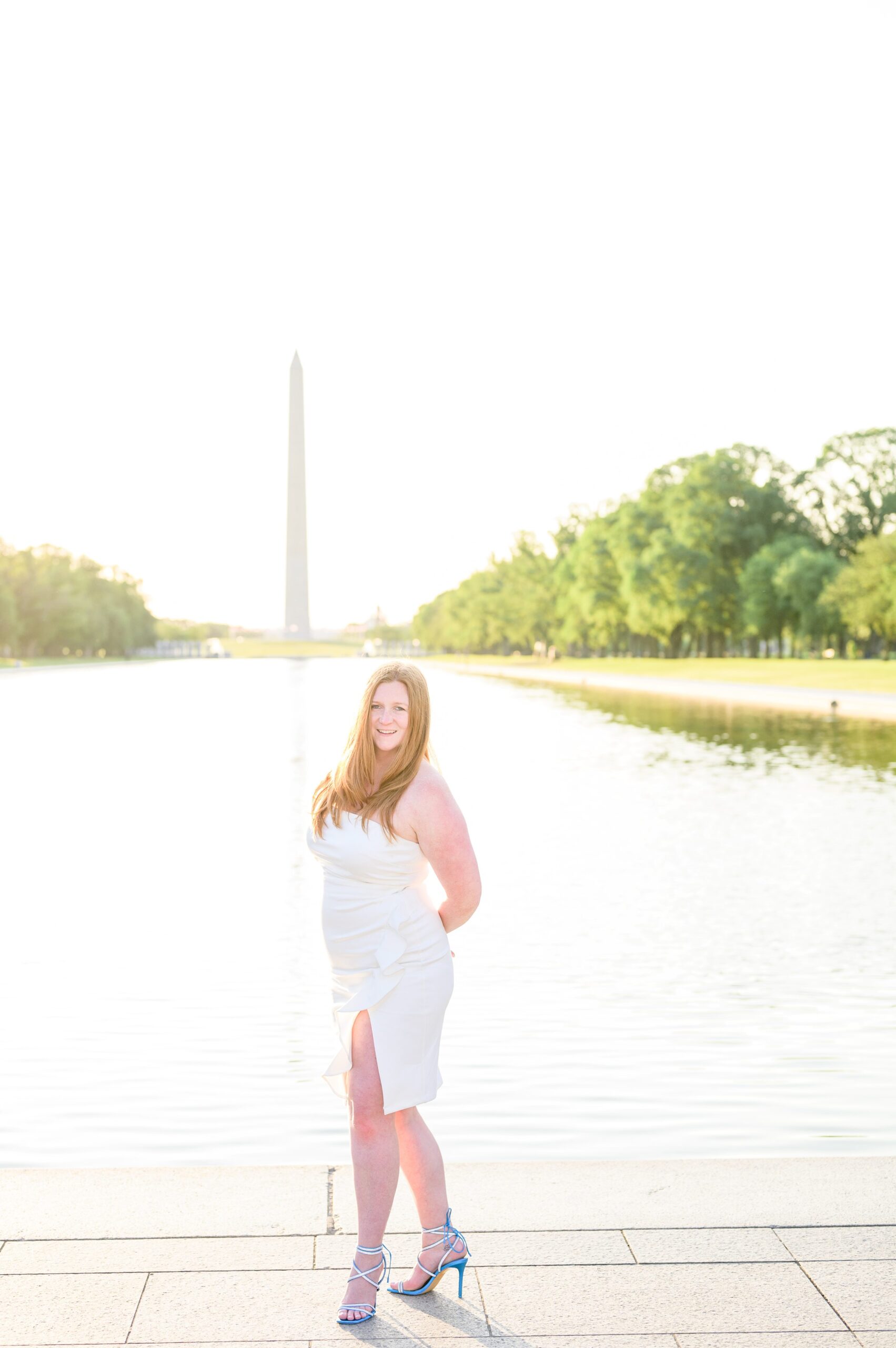 Brittany's Law School Grad Portraits on the National Mall in Washington DC photographed by Baltimore Photographer Cait Kramer