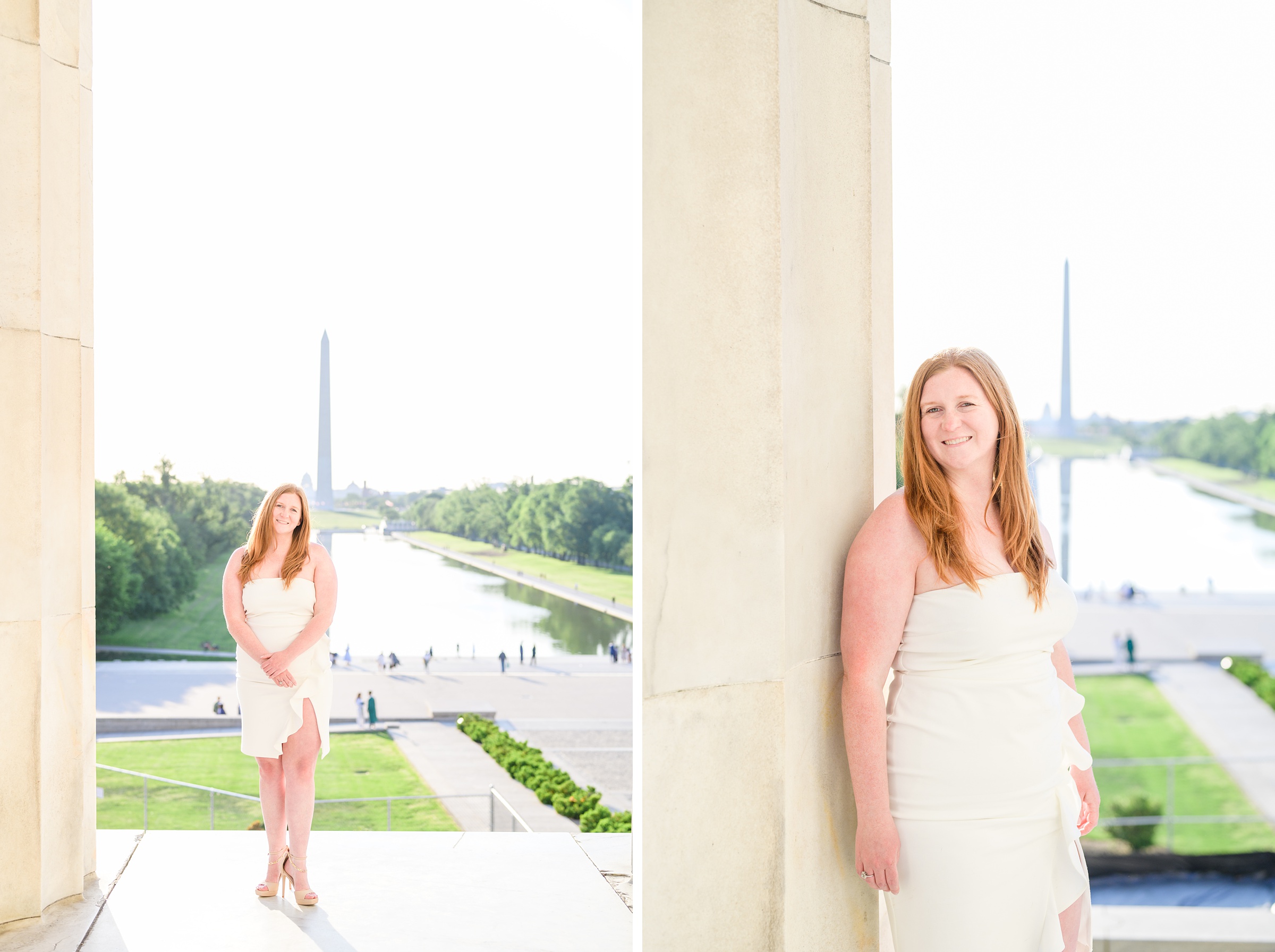 Brittany's Law School Grad Portraits on the National Mall in Washington DC photographed by Baltimore Photographer Cait Kramer