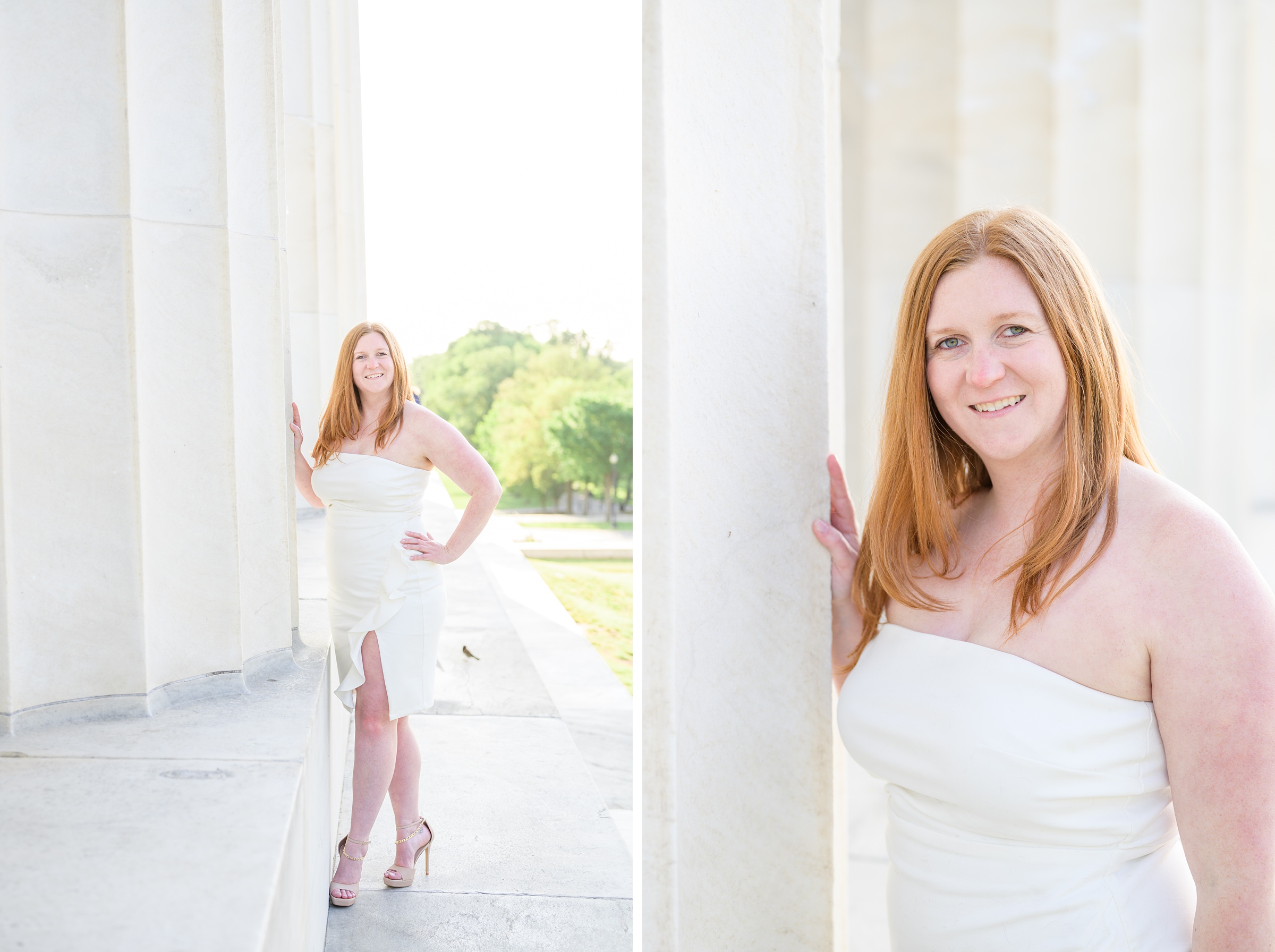 Brittany's Law School Grad Portraits on the National Mall in Washington DC photographed by Baltimore Photographer Cait Kramer