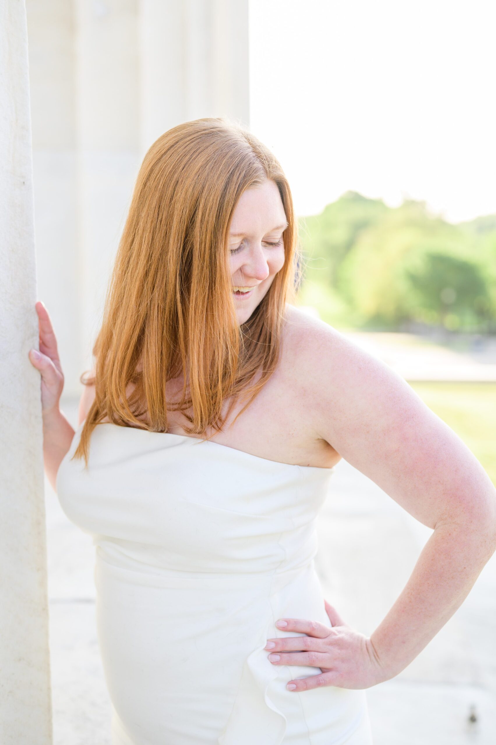 Brittany's Law School Grad Portraits on the National Mall in Washington DC photographed by Baltimore Photographer Cait Kramer