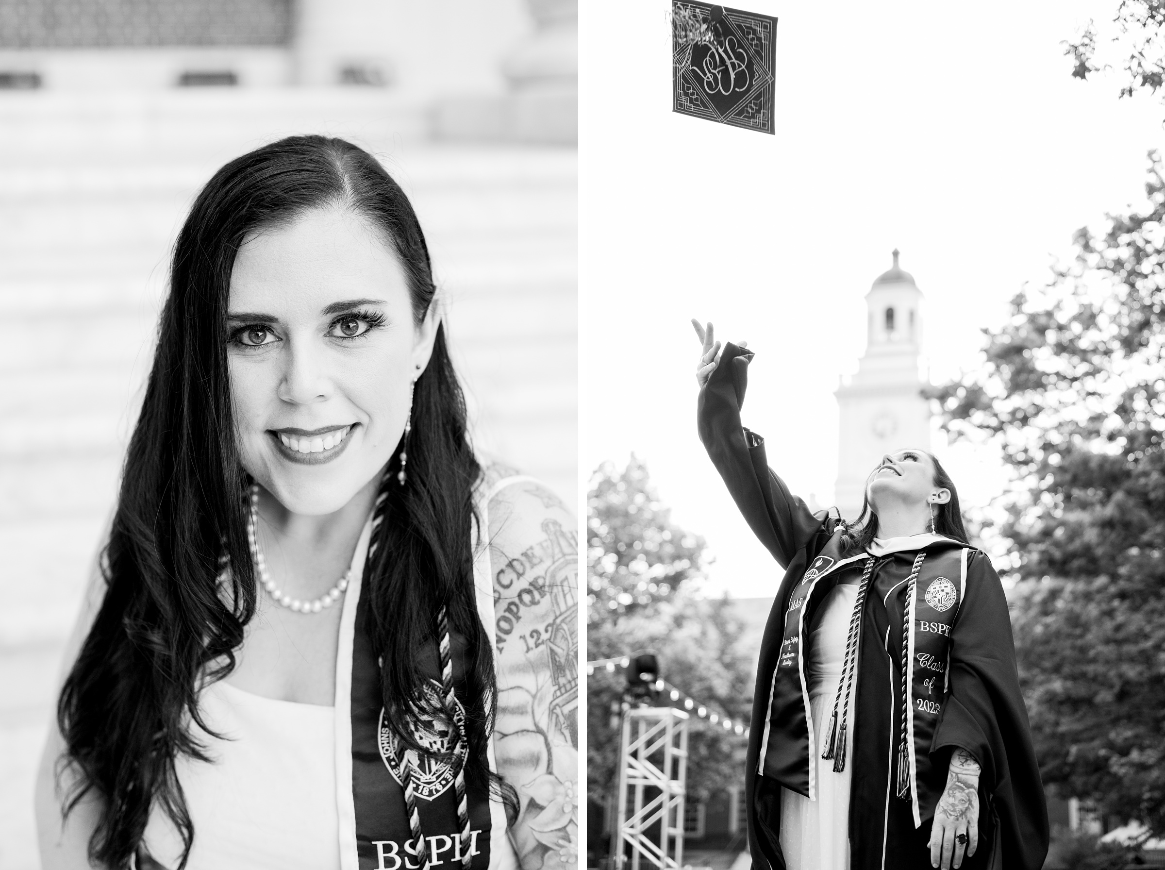 Tamara's Masters Grad Session at Johns Hopkins University photographed by Baltimore Photographer Cait Kramer