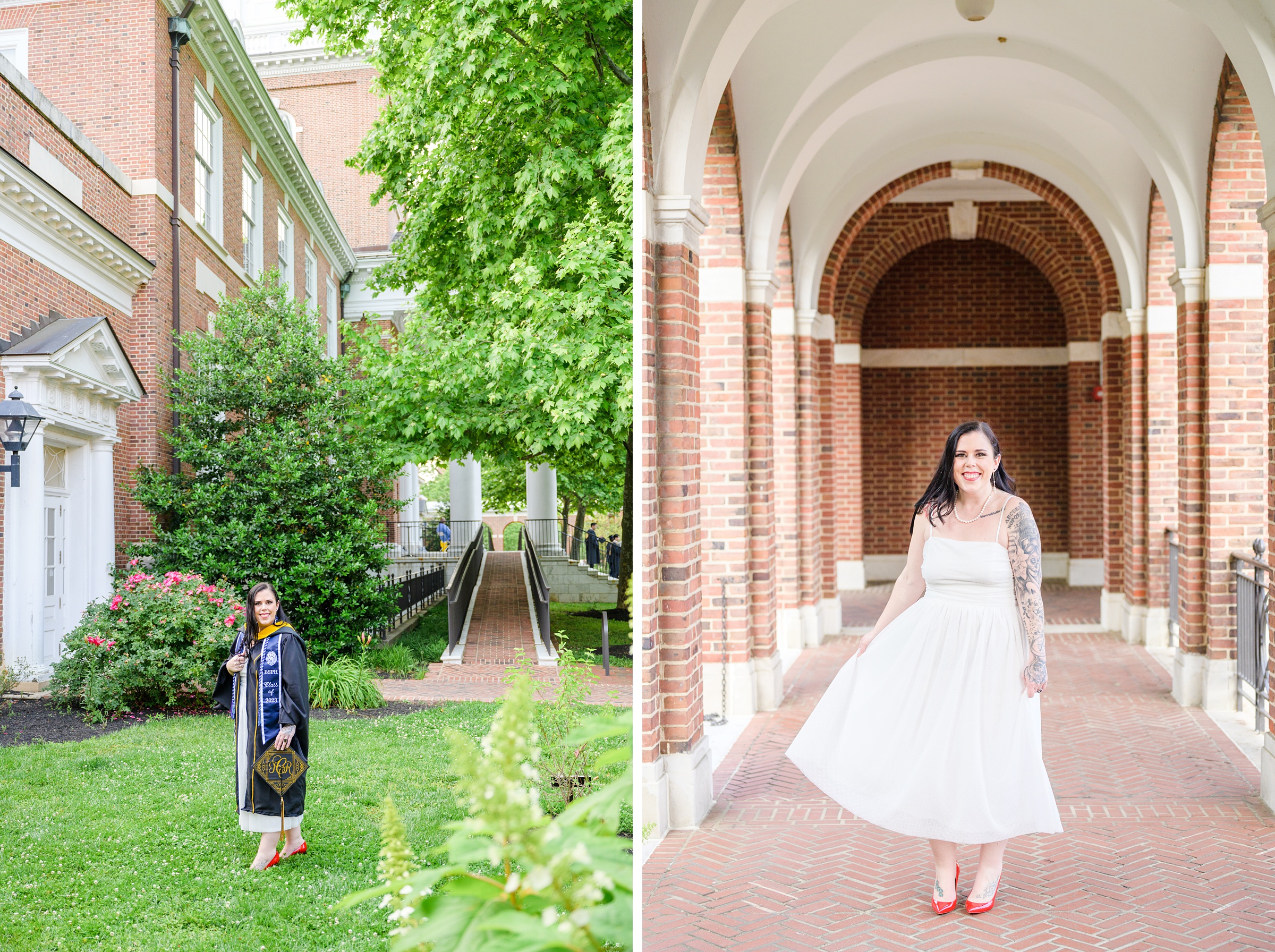 Tamara's Masters Grad Session at Johns Hopkins University photographed by Baltimore Photographer Cait Kramer