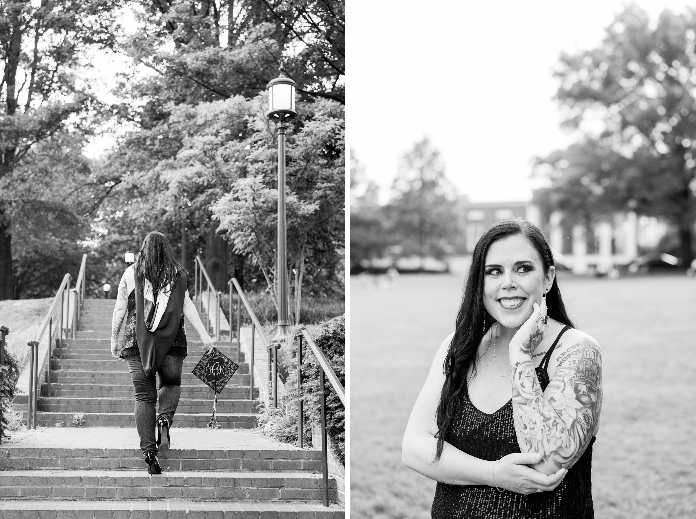 Tamara's Masters Grad Session at Johns Hopkins University photographed by Baltimore Photographer Cait Kramer