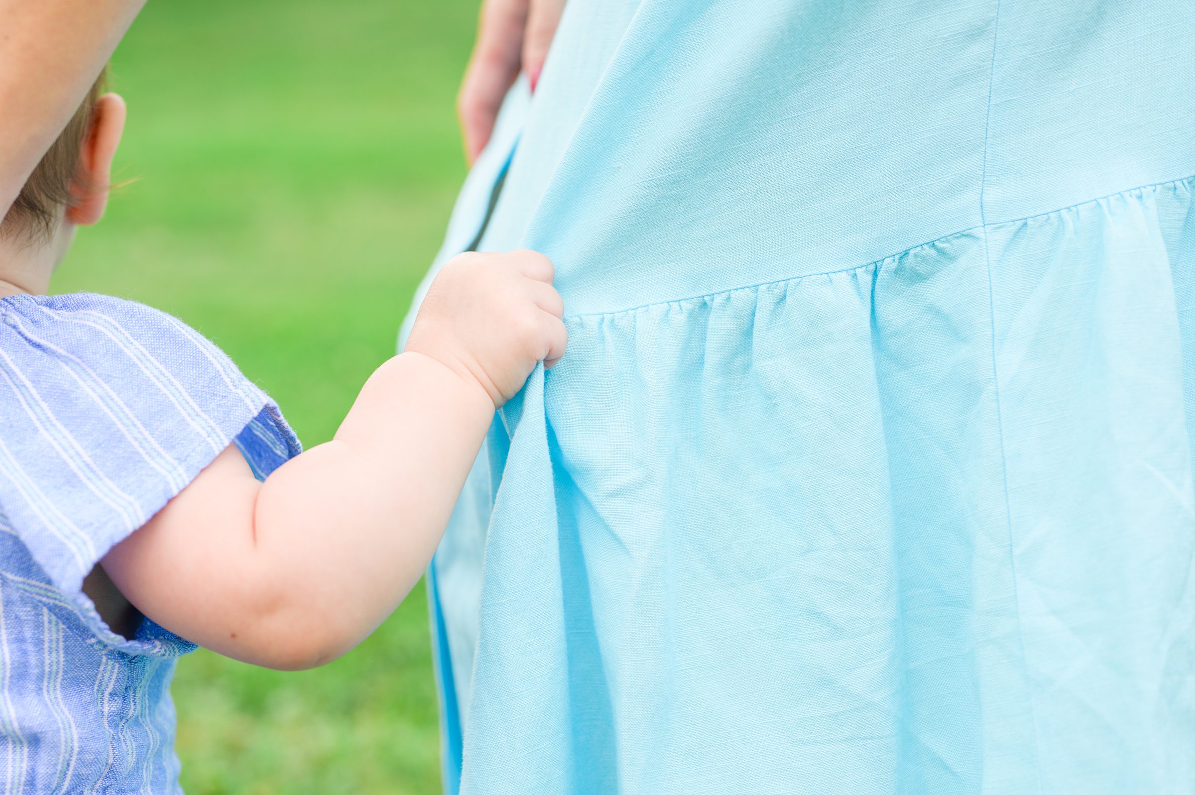 1st Birthday and Family Portrait Session at Patterson Park in Baltimore, Maryland. Photographed by Baltimore Family Milestone Photographer Cait Kramer.