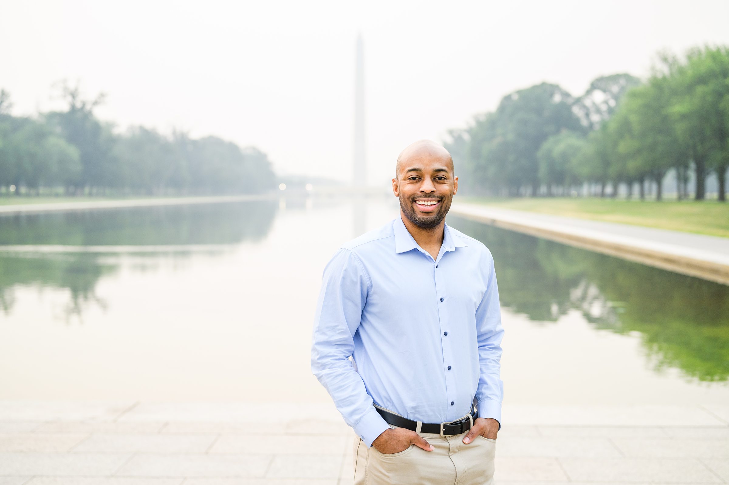 Brand and Christine's Graduation Photos on the National Mall photographed by Baltimore Photographer Cait Kramer