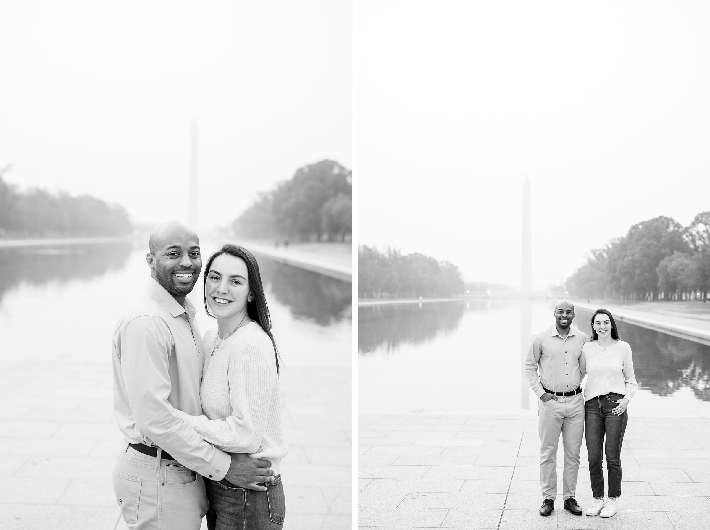 Brand and Christine's Graduation Photos on the National Mall photographed by Baltimore Photographer Cait Kramer