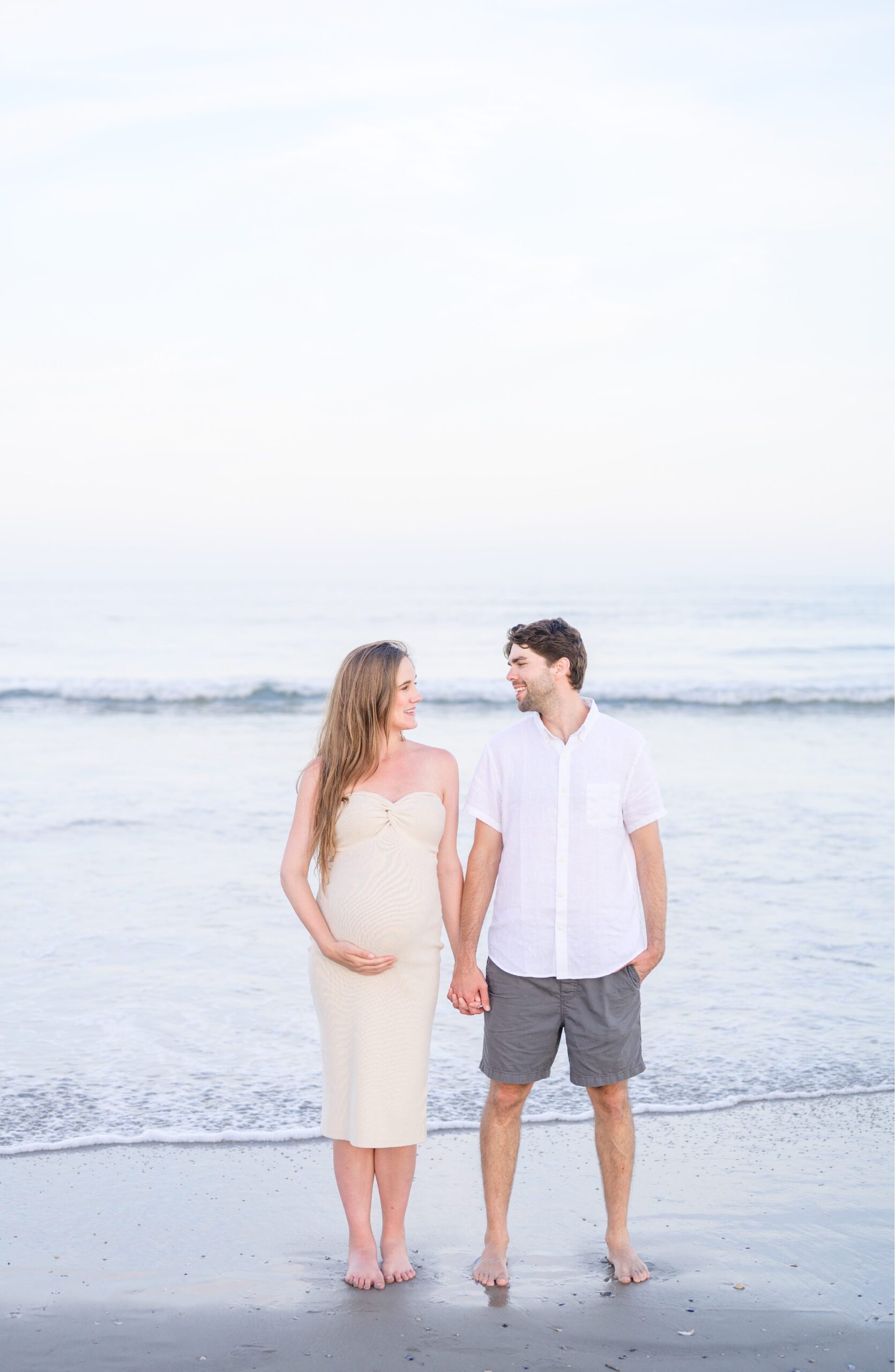 Stone Harbor Maternity Portraits in Cape May photographed by Baltimore Newborn and Family Photographer Cait Kramer Photography.