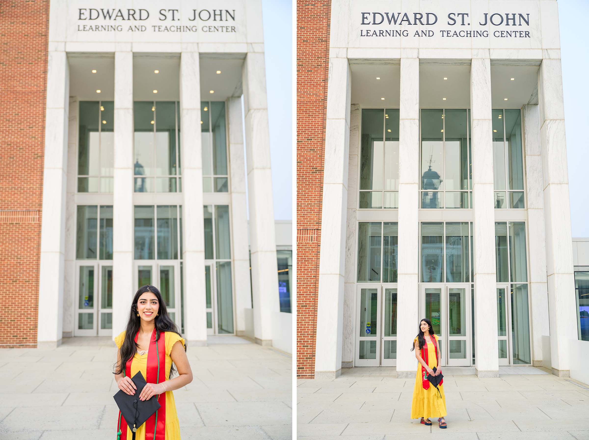 Zainab's college graduation portraits at UMD College Park photographed by Baltimore Photographer Cait Kramer