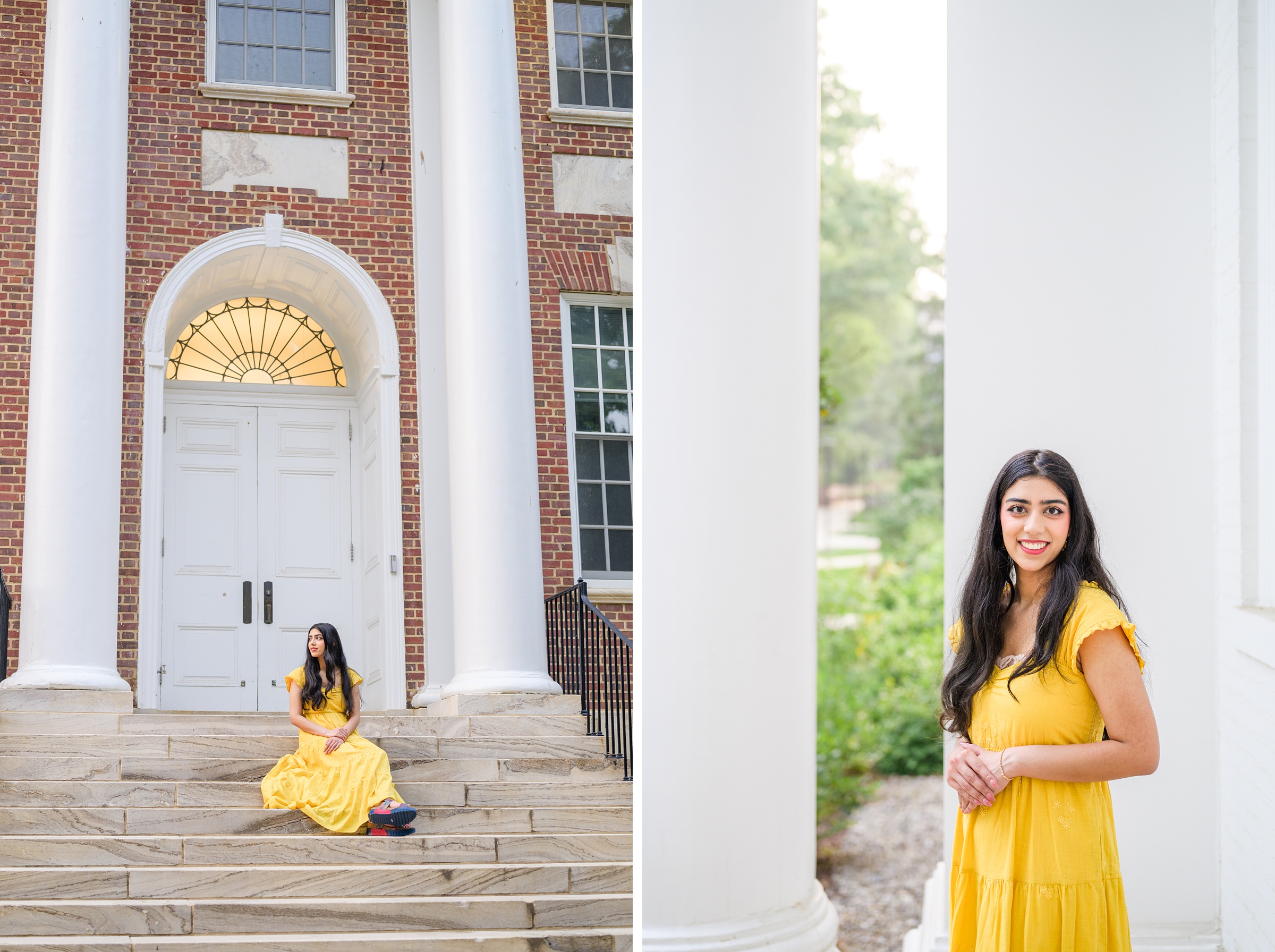 Zainab's college graduation portraits at UMD College Park photographed by Baltimore Photographer Cait Kramer