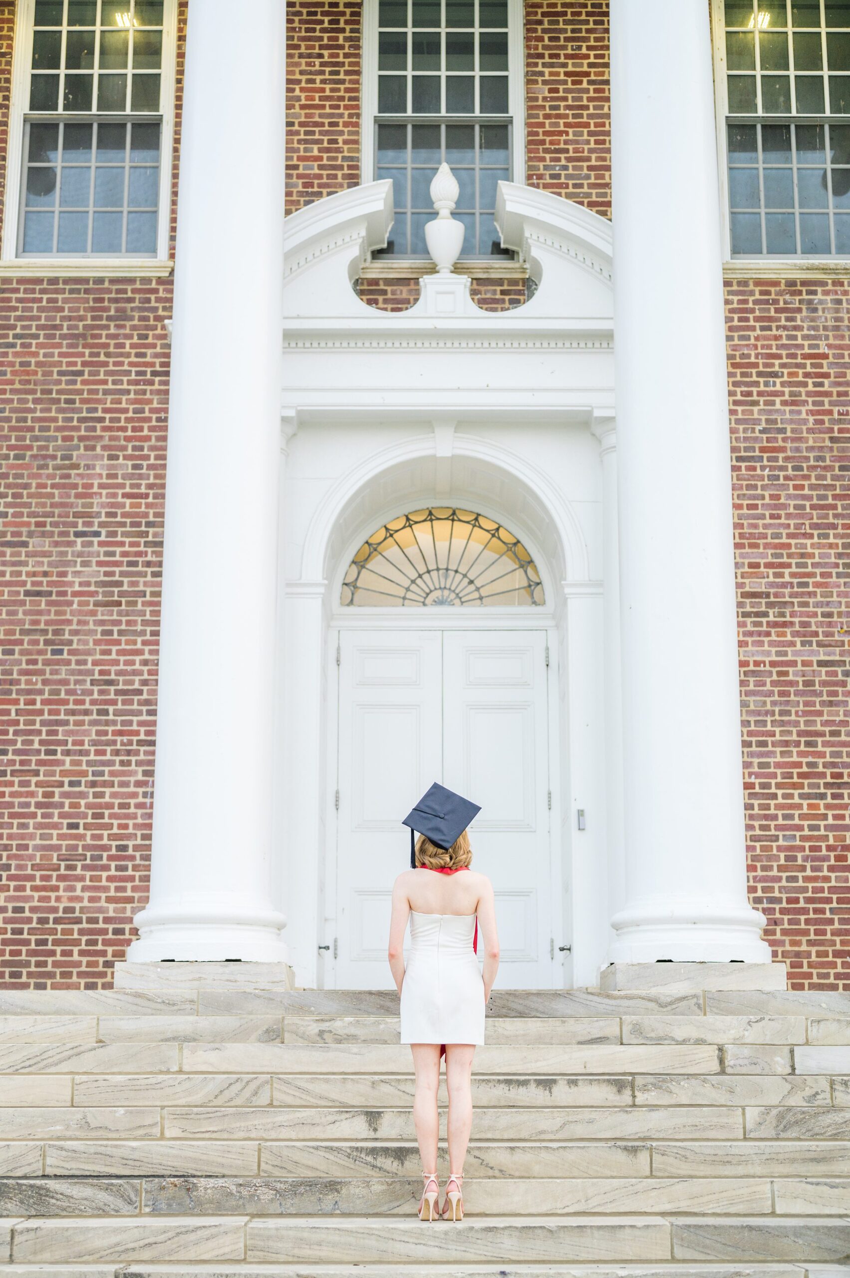 Julia's graduation portraits at UMD College Park photographed by Baltimore Photographer Cait Kramer