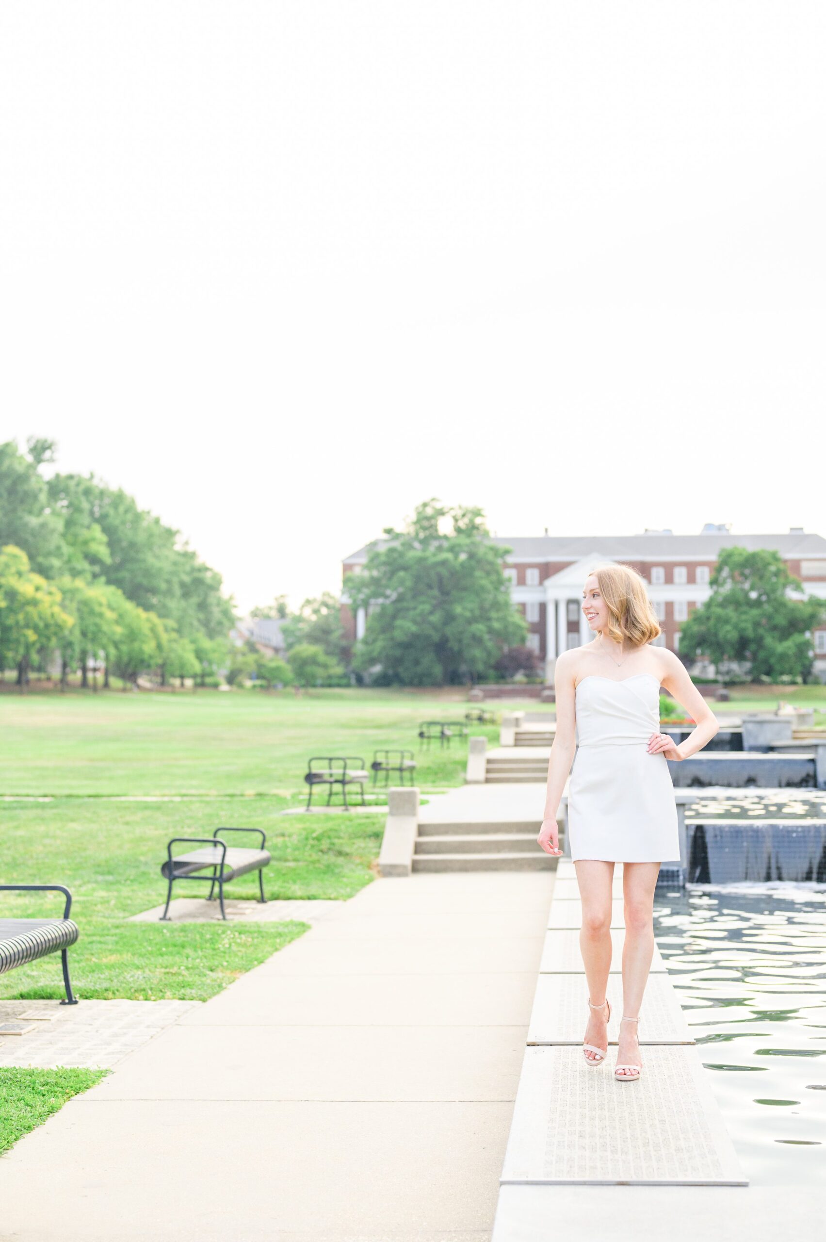 Julia's graduation portraits at UMD College Park photographed by Baltimore Photographer Cait Kramer