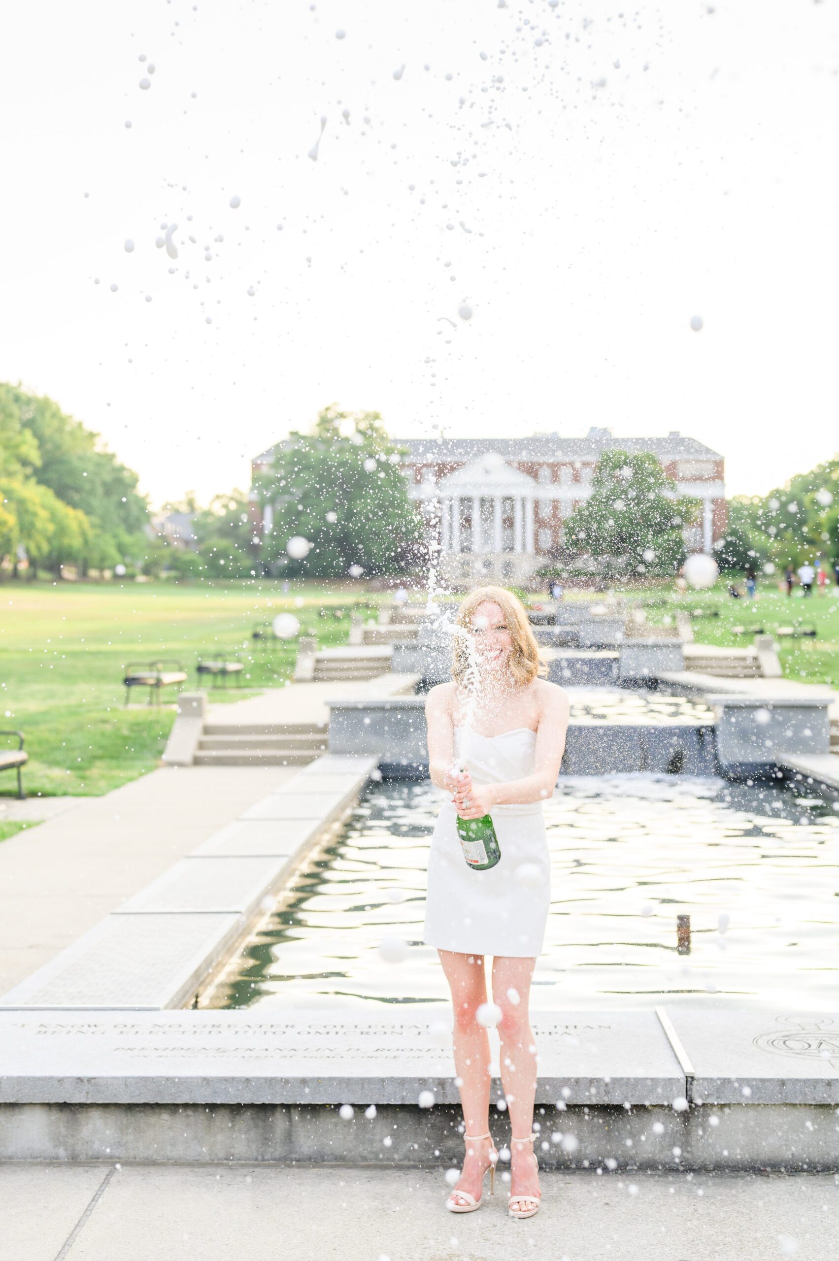 Julia's graduation portraits at UMD College Park photographed by Baltimore Photographer Cait Kramer