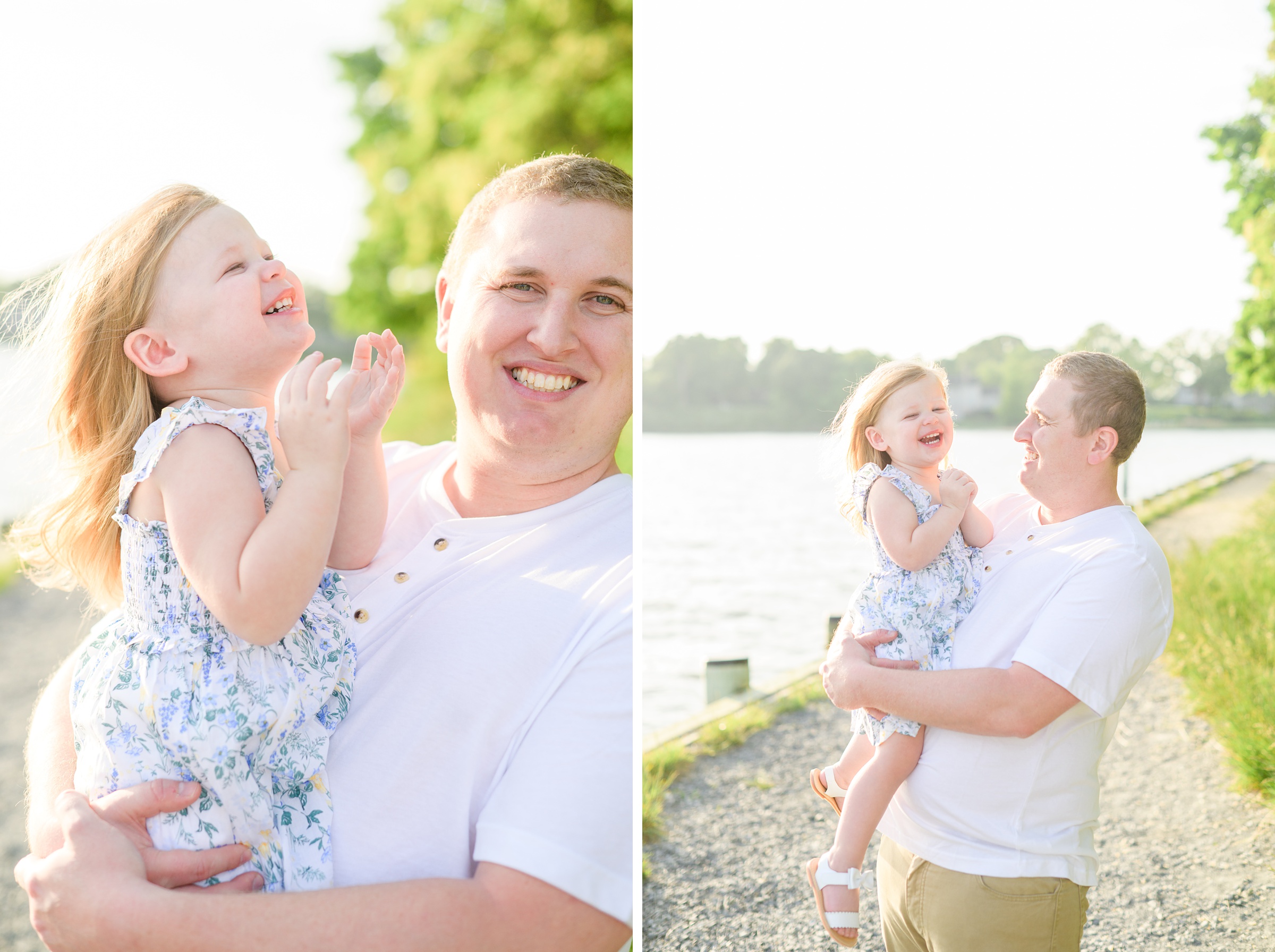 Waterfront maternity portrait session photographed by Baltimore Maternity and Newborn Photographer Cait Kramer.