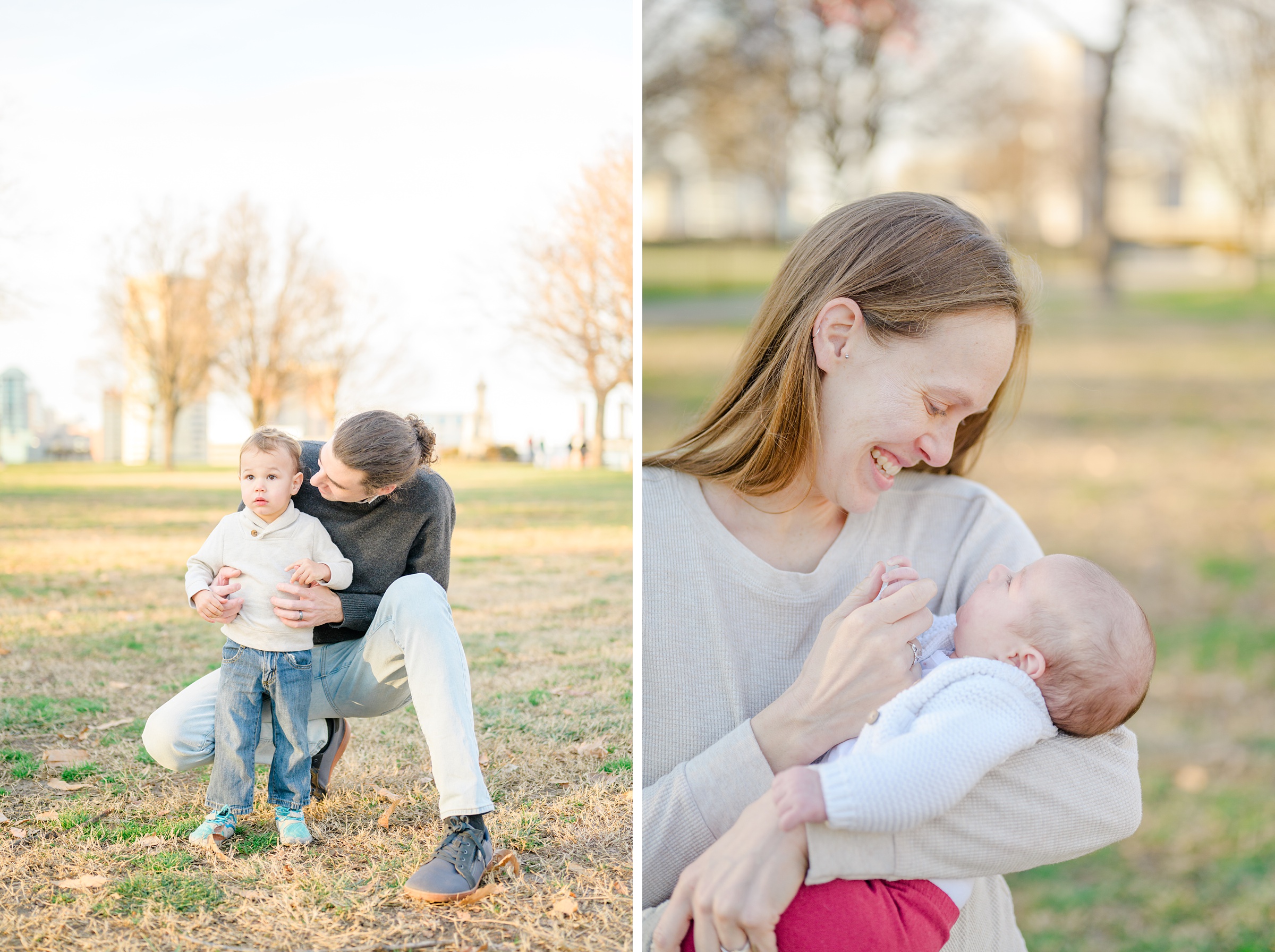 Federal Hill family photo session in Baltimore, MD with family photographer Cait Kramer.