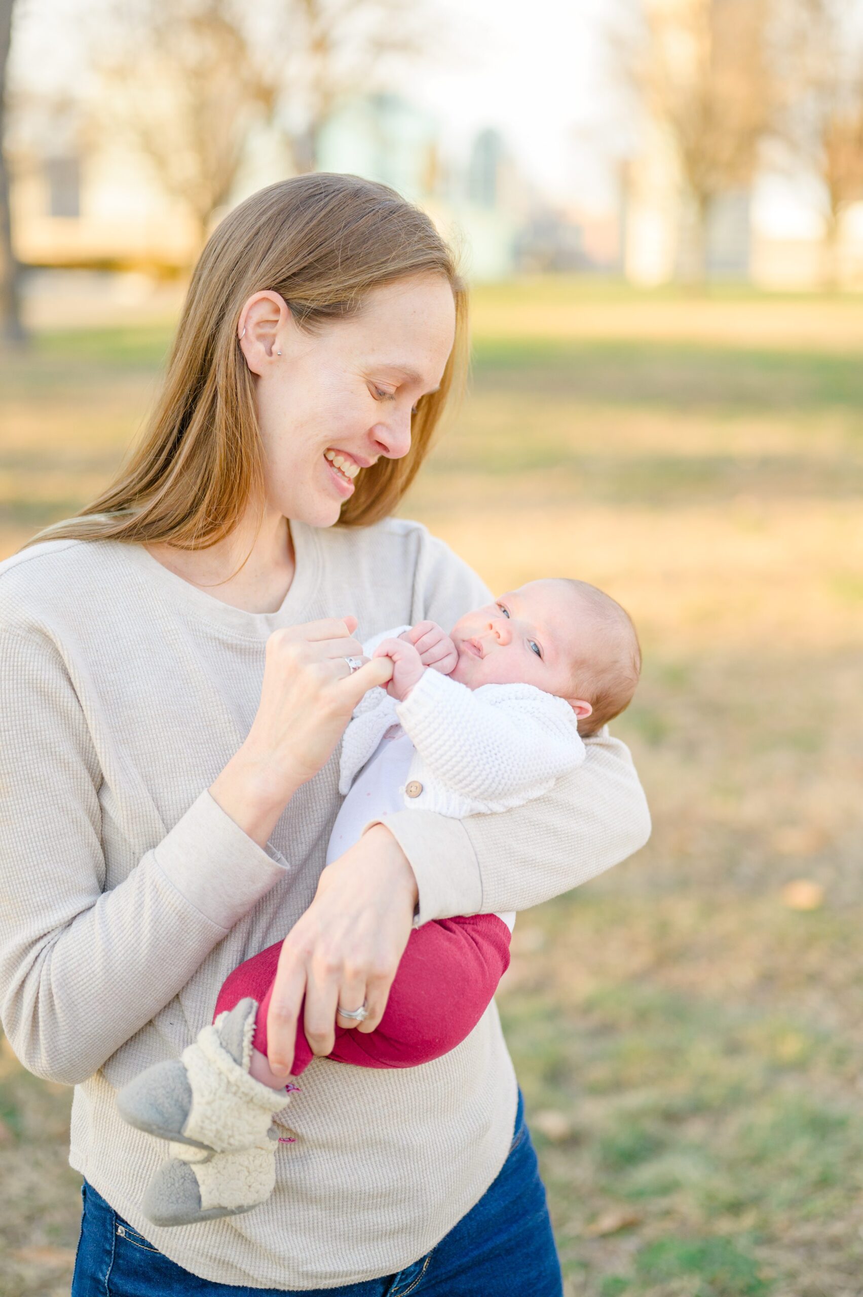 Federal Hill family photo session in Baltimore, MD with family photographer Cait Kramer.