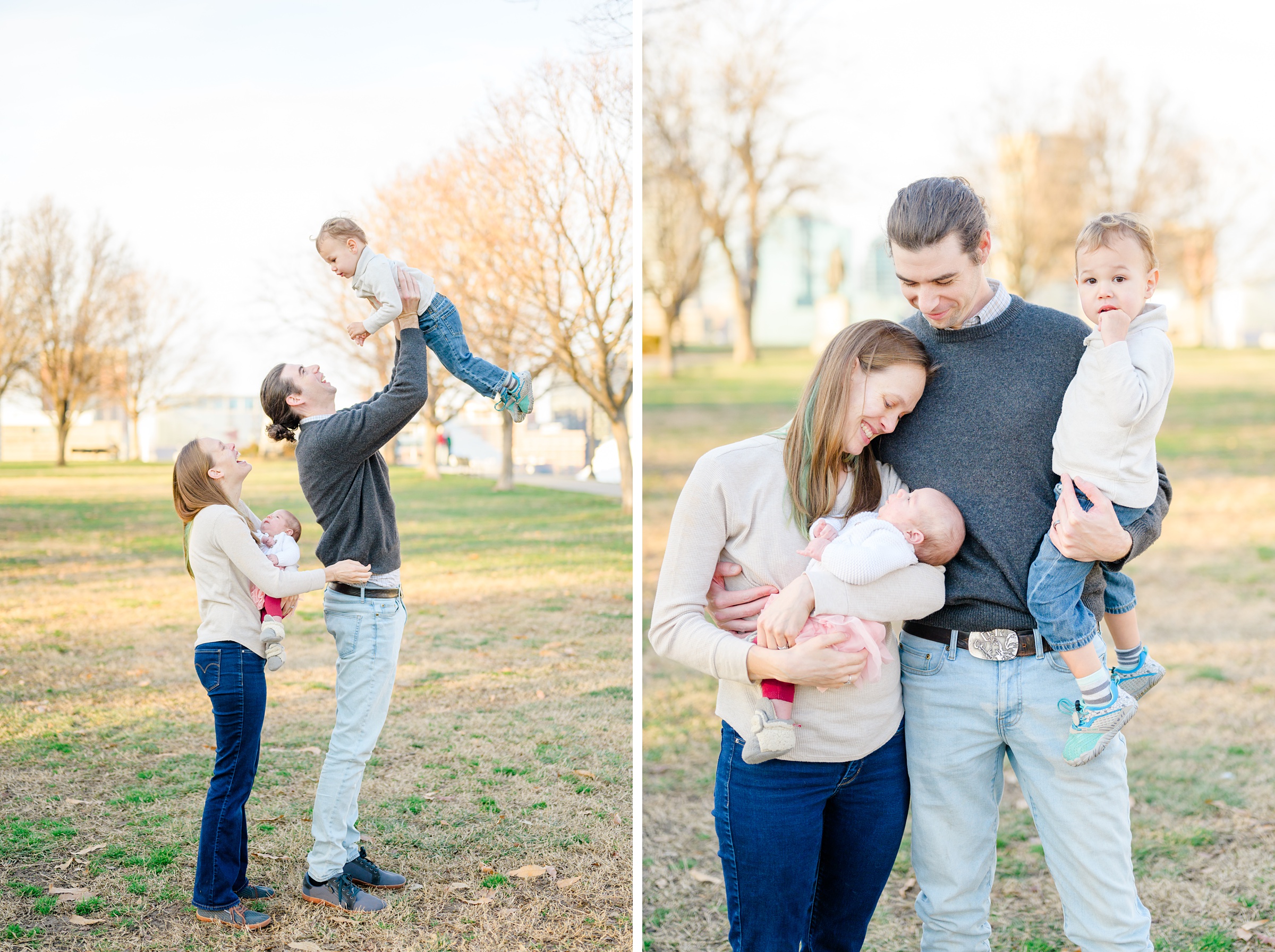 Federal Hill family photo session in Baltimore, MD with family photographer Cait Kramer.