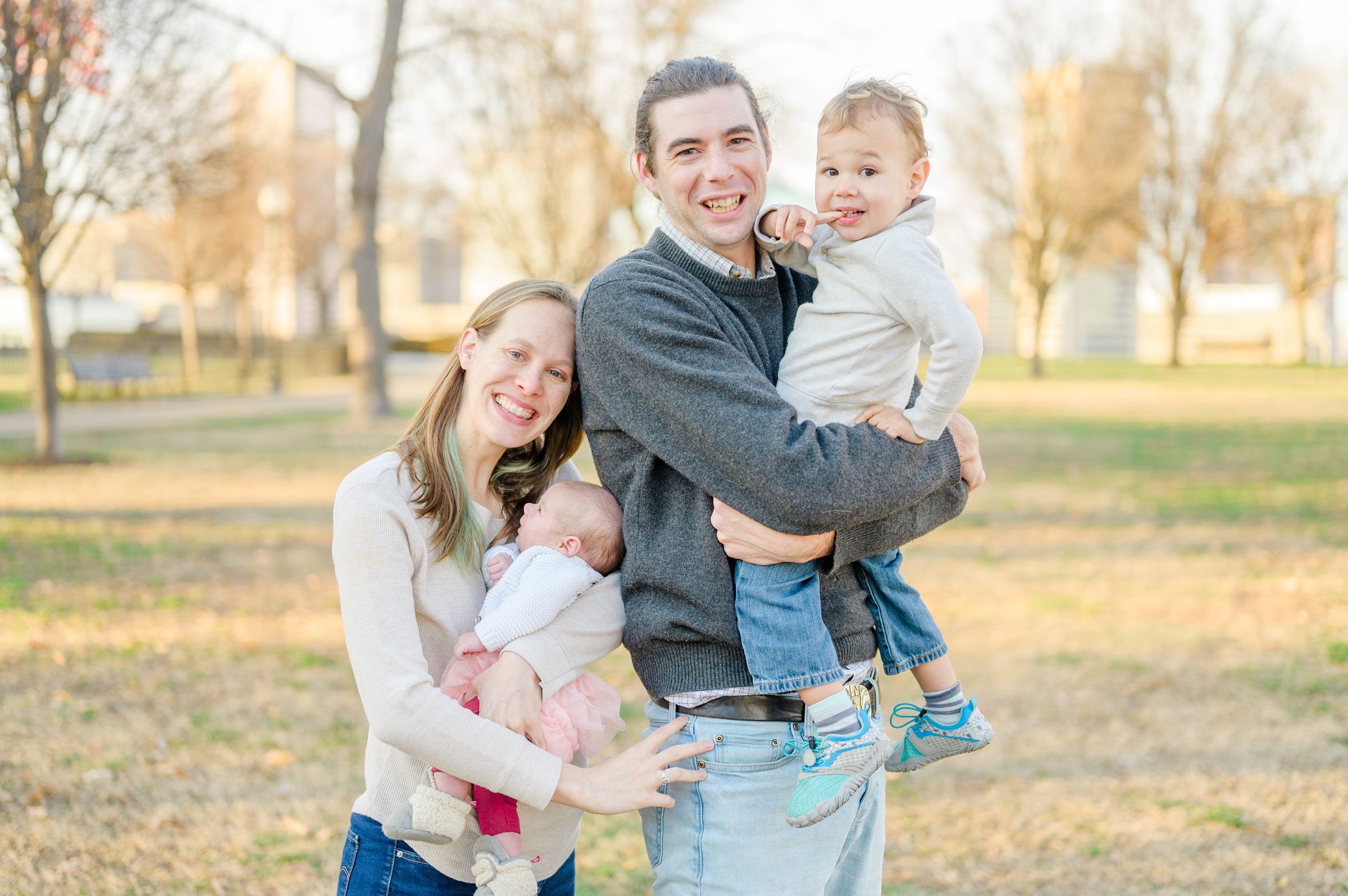 Federal Hill family photo session in Baltimore, MD with family photographer Cait Kramer.