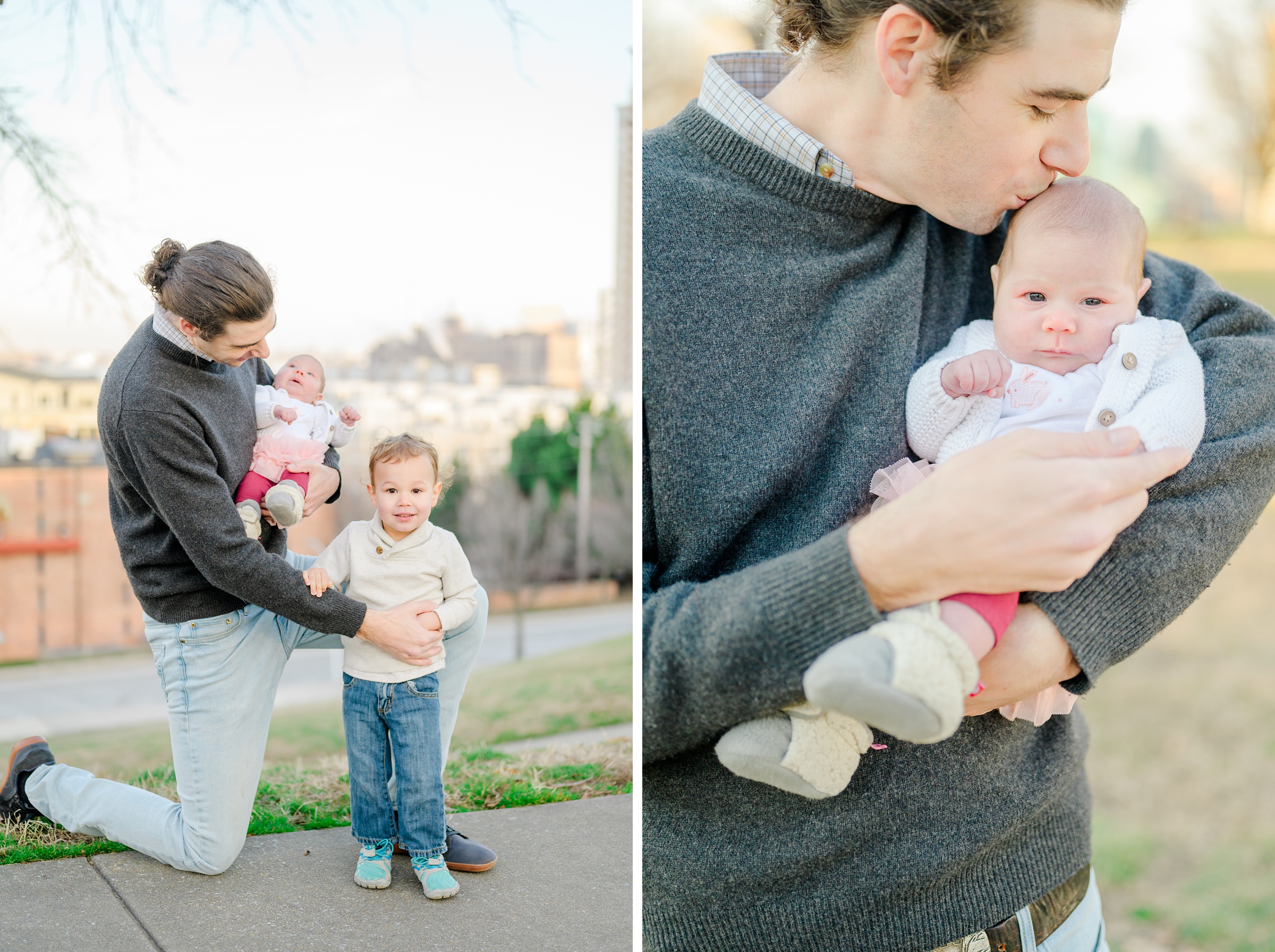 Federal Hill family photo session in Baltimore, MD with family photographer Cait Kramer.