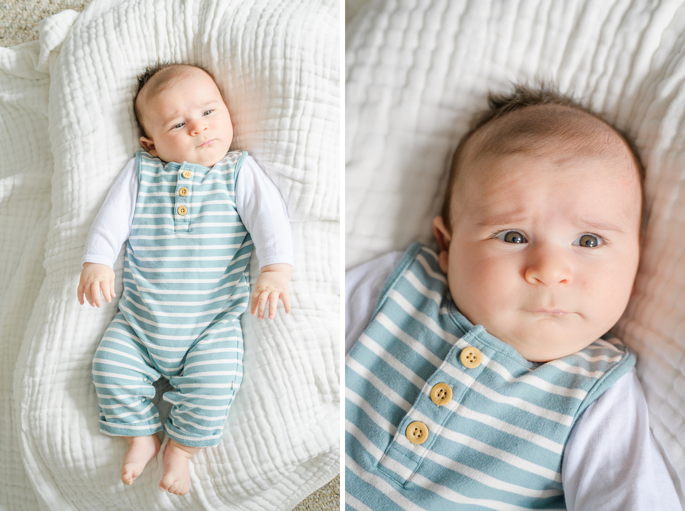 In-home newborn session in Baltimore, Maryland photographed by Cait Kramer.