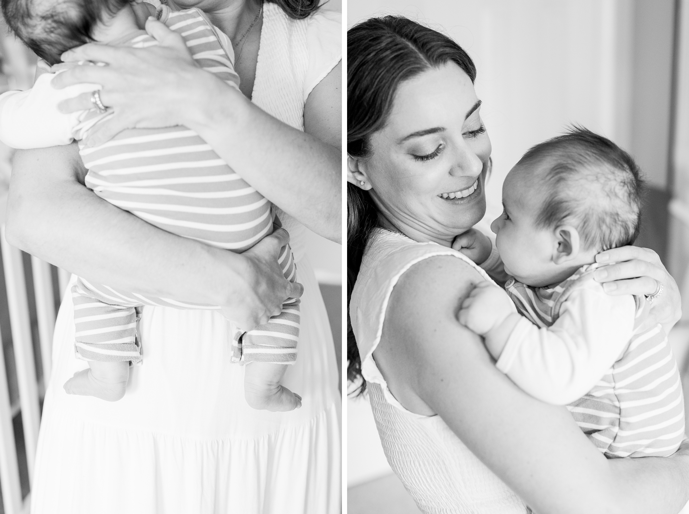 In-home newborn session in Baltimore, Maryland photographed by Cait Kramer.
