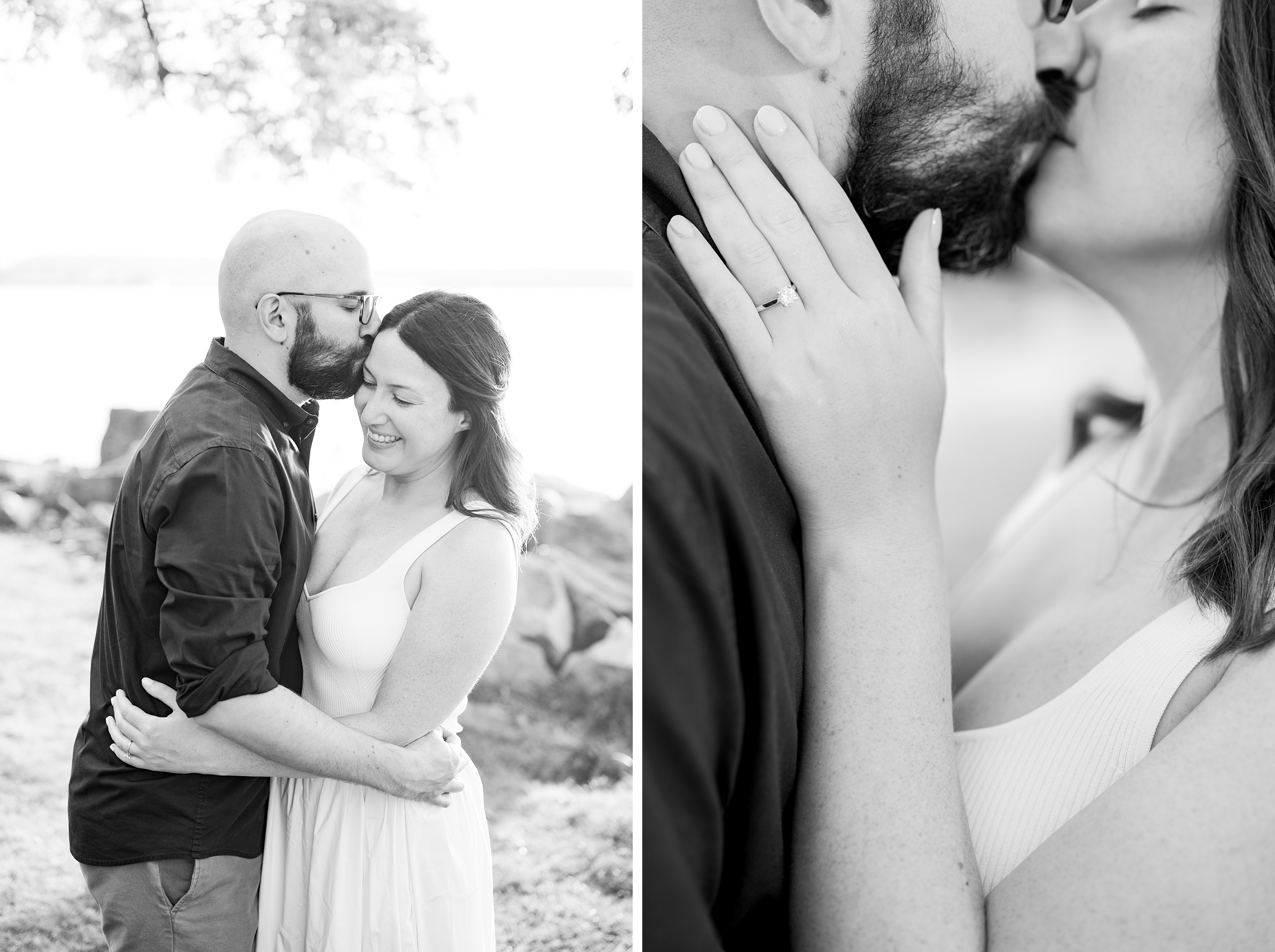 Old Town Alexandria engagement photos by the waterfront in Alexandria, Virginia photographed by Baltimore Wedding Photographer Cait Kramer.