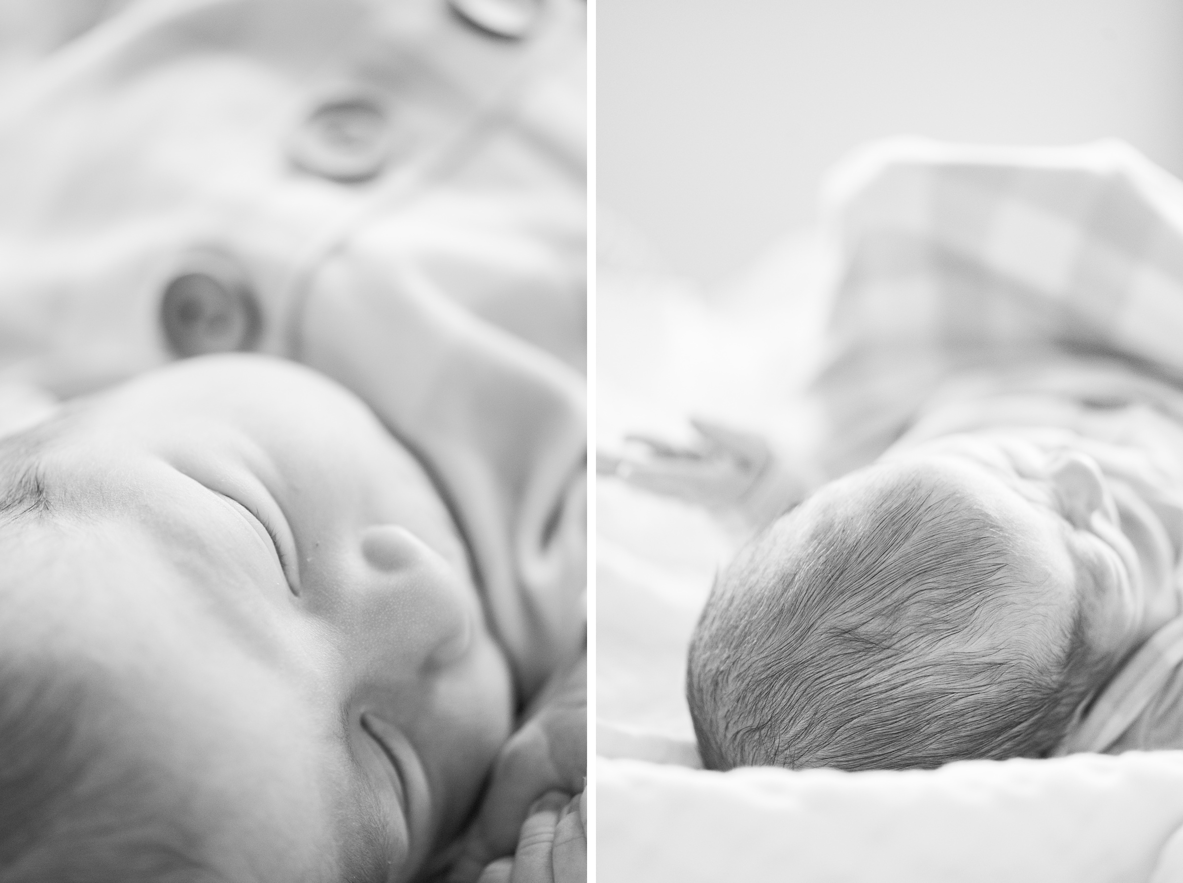 In-home Philly lifestyle newborn portrait session photographed by Cait Kramer