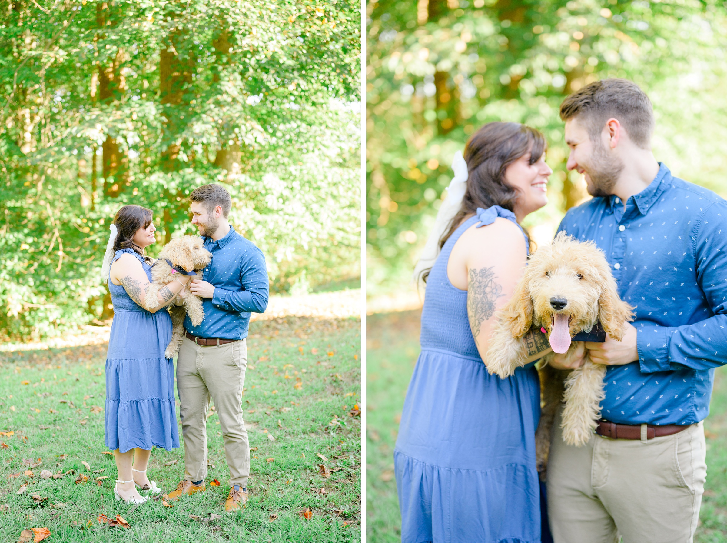 Engagement session in Southern Maryland photographed by Baltimore Wedding Photographer Cait Kramer.