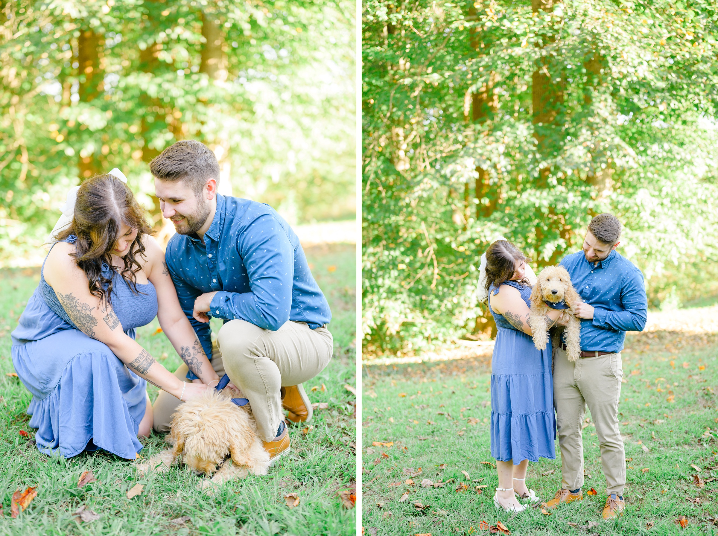 Engagement session in Southern Maryland photographed by Baltimore Wedding Photographer Cait Kramer.