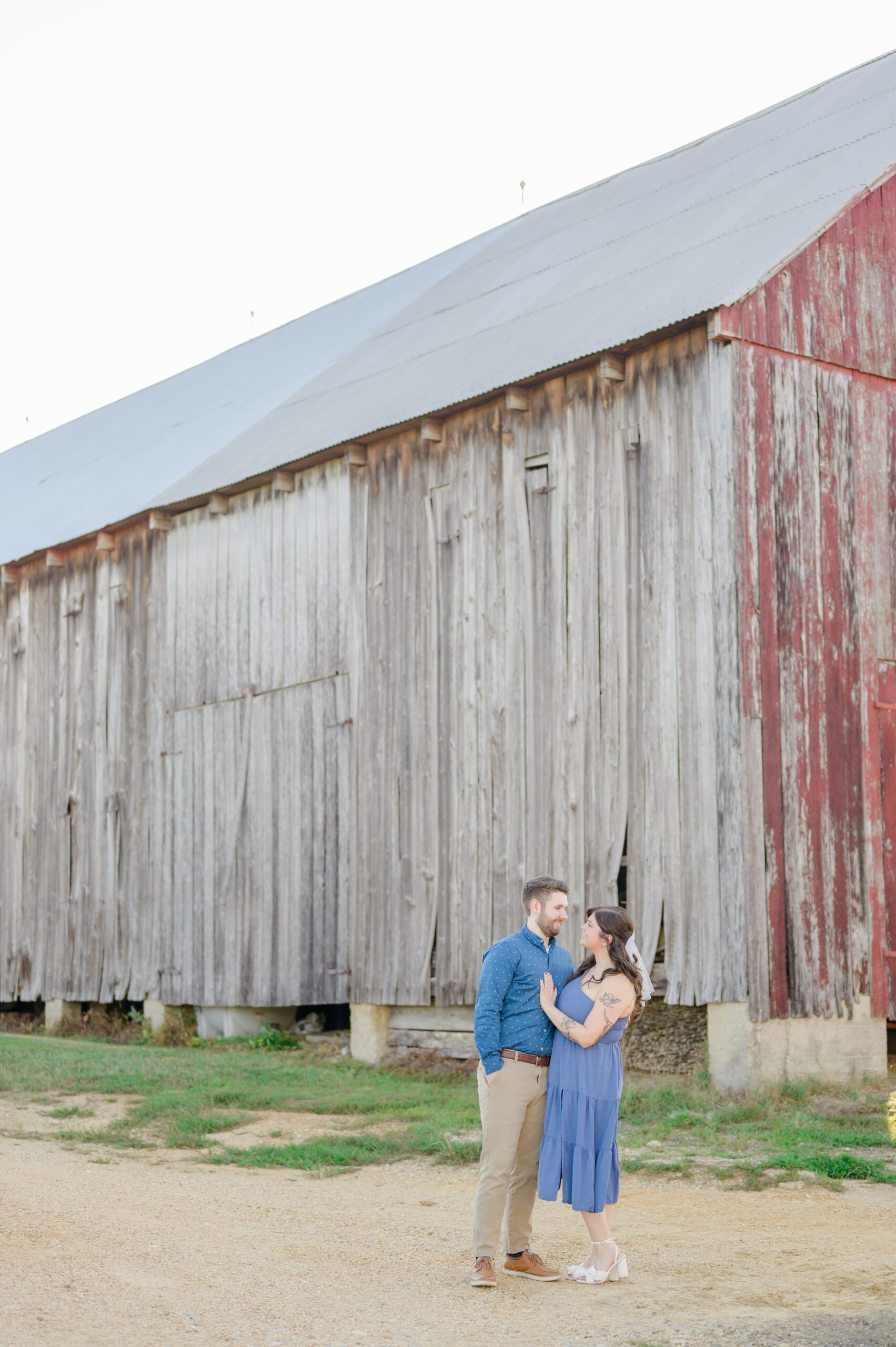 Engagement session in Southern Maryland photographed by Baltimore Wedding Photographer Cait Kramer.