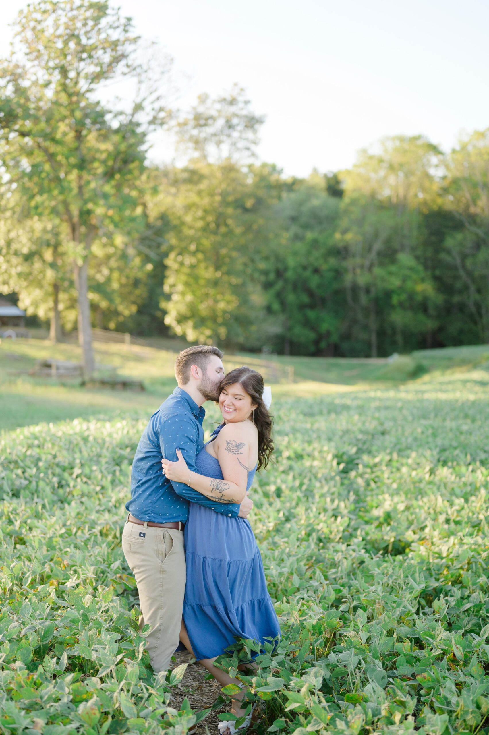 Engagement session in Southern Maryland photographed by Baltimore Wedding Photographer Cait Kramer.