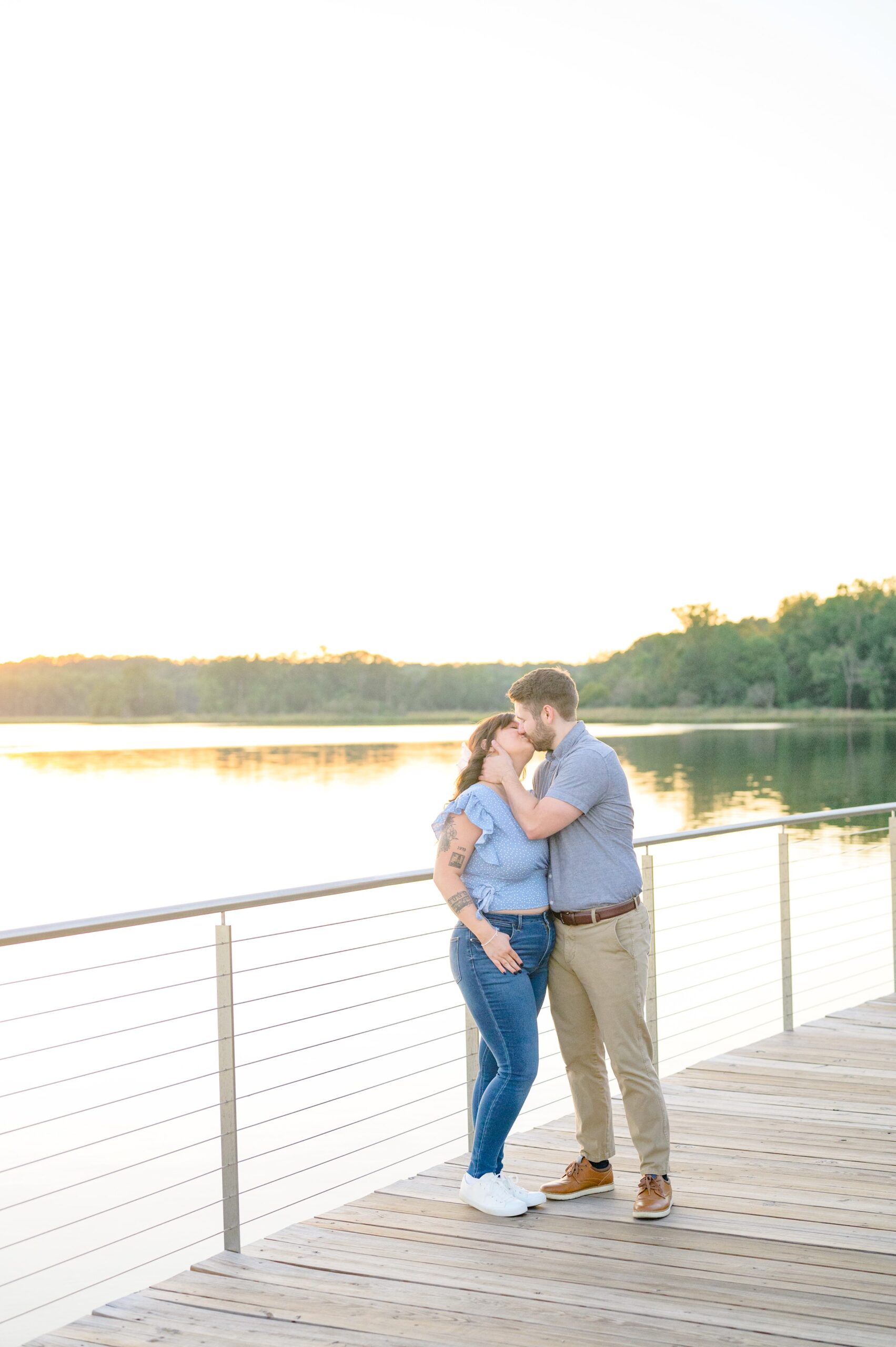 Engagement session in Southern Maryland photographed by Baltimore Wedding Photographer Cait Kramer.