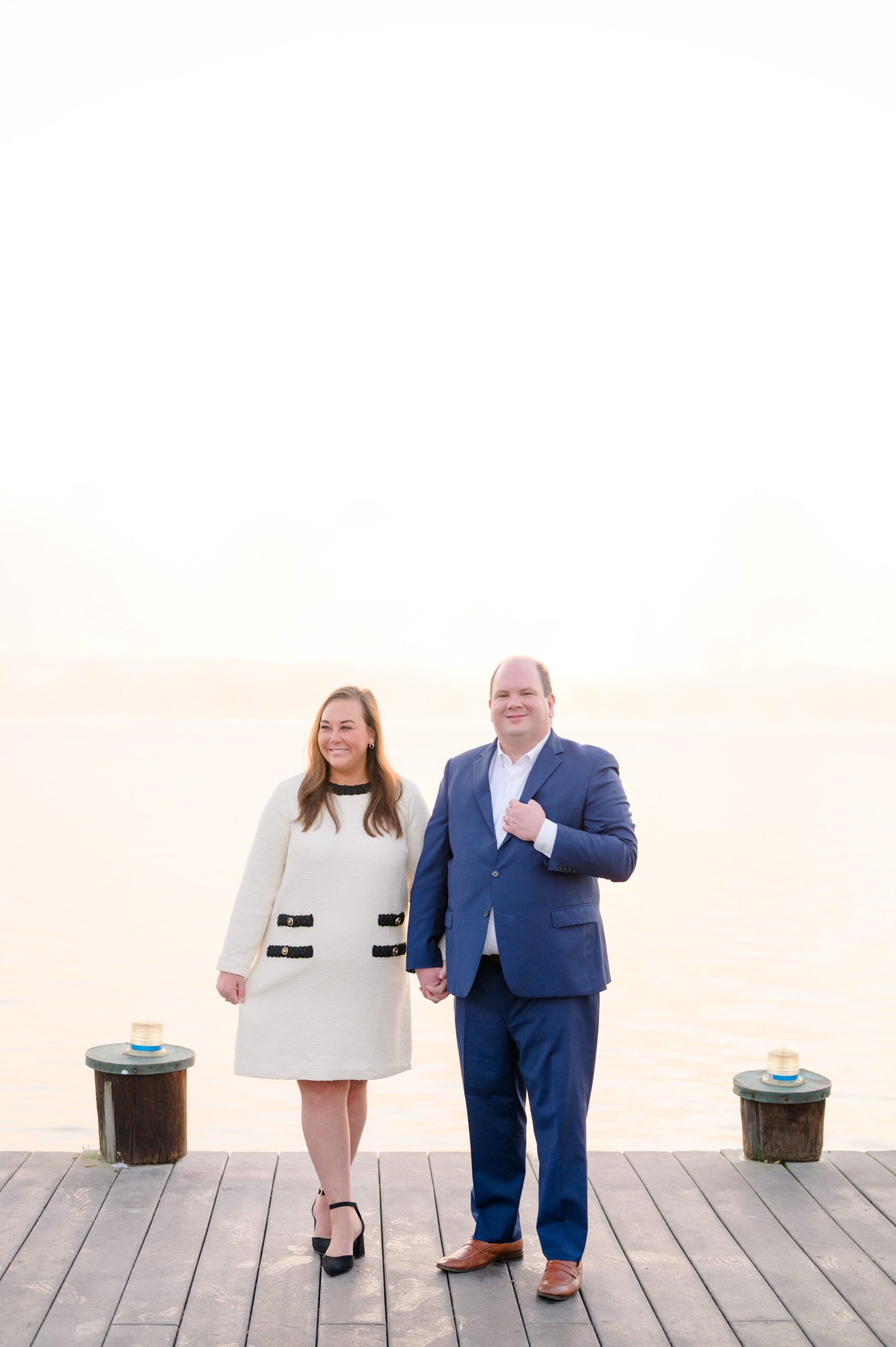 Anniversary Portraits in Old Town Alexandria photographed by Baltimore Wedding Photographer Cait Kramer.